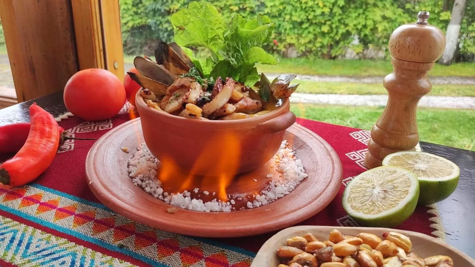 Restaurant/places to eat, Food in Ruta de los volcanes "Casa de campo"