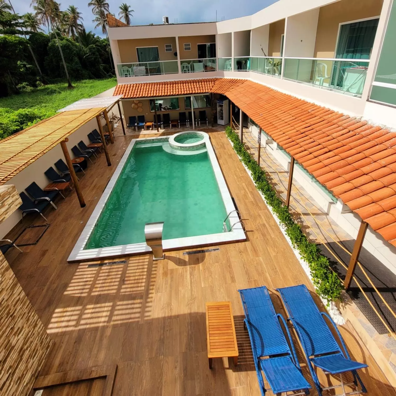 Swimming Pool in Pousada Concha Dourada