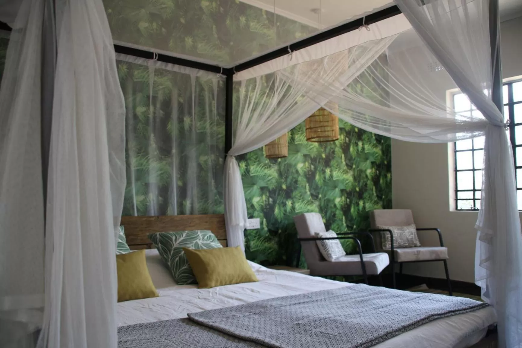 Bedroom, Bed in Mitengo House