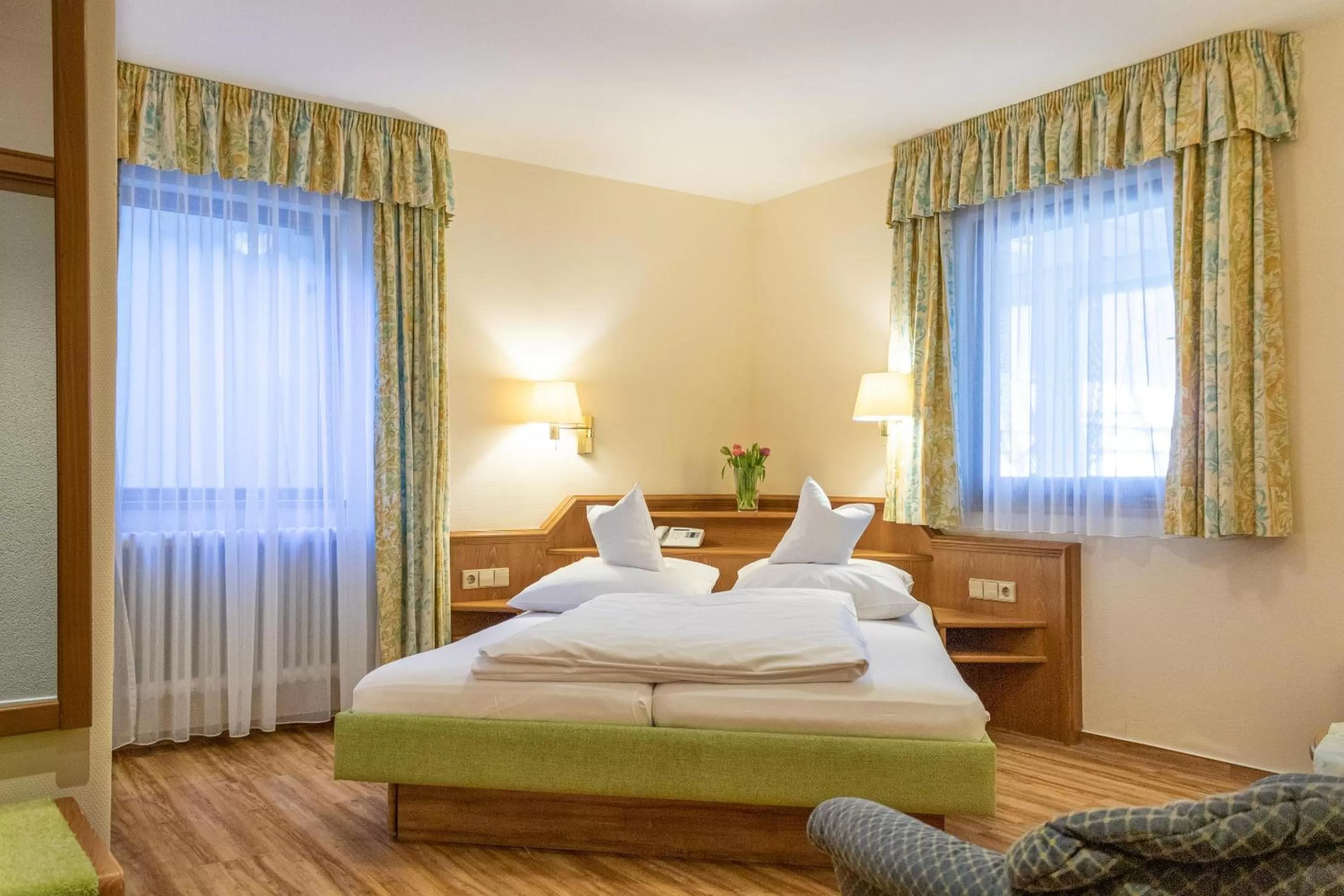 Staff, Bed in Landgasthof Hotel Hirsch