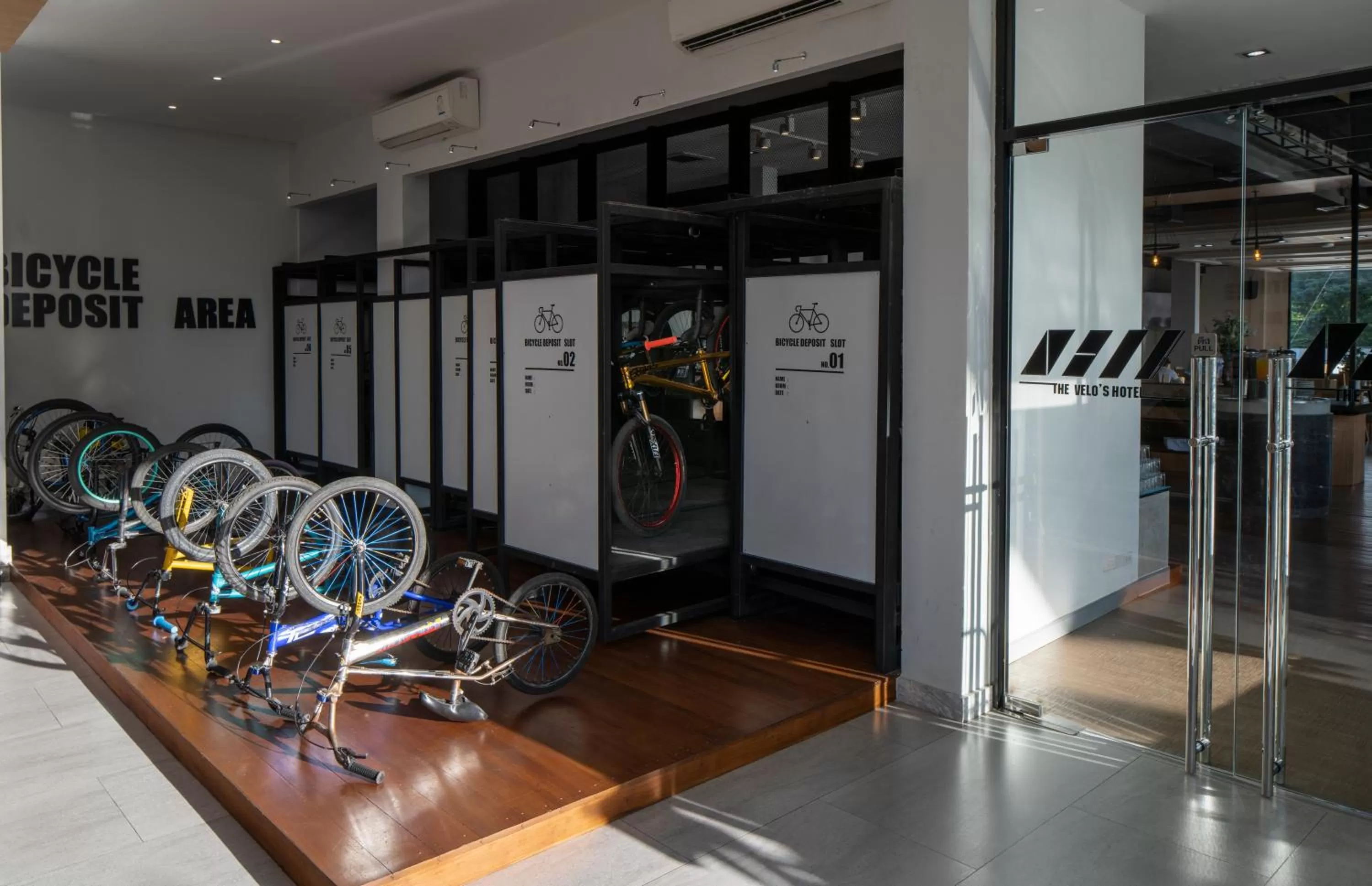 Property building in The VELO'S Hotel and Pumptrack