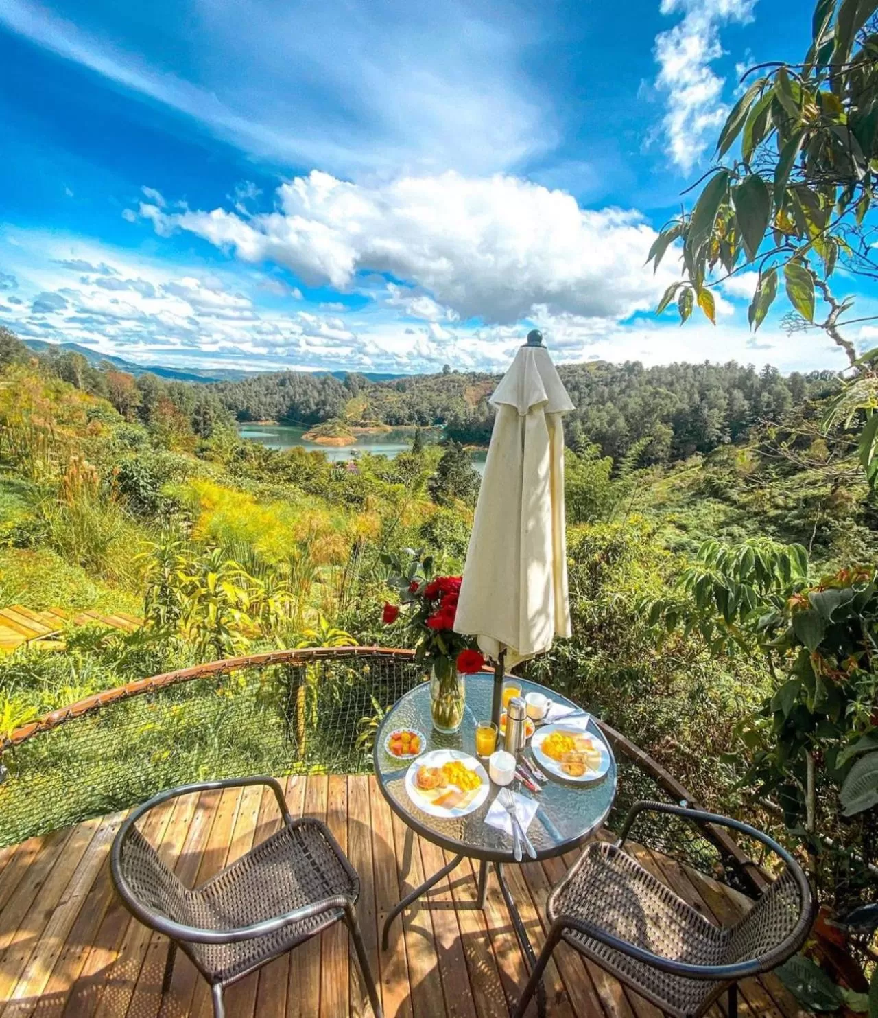 Balcony/Terrace in Levit Glamping - Hotel Guatapé ADULTS ONLY