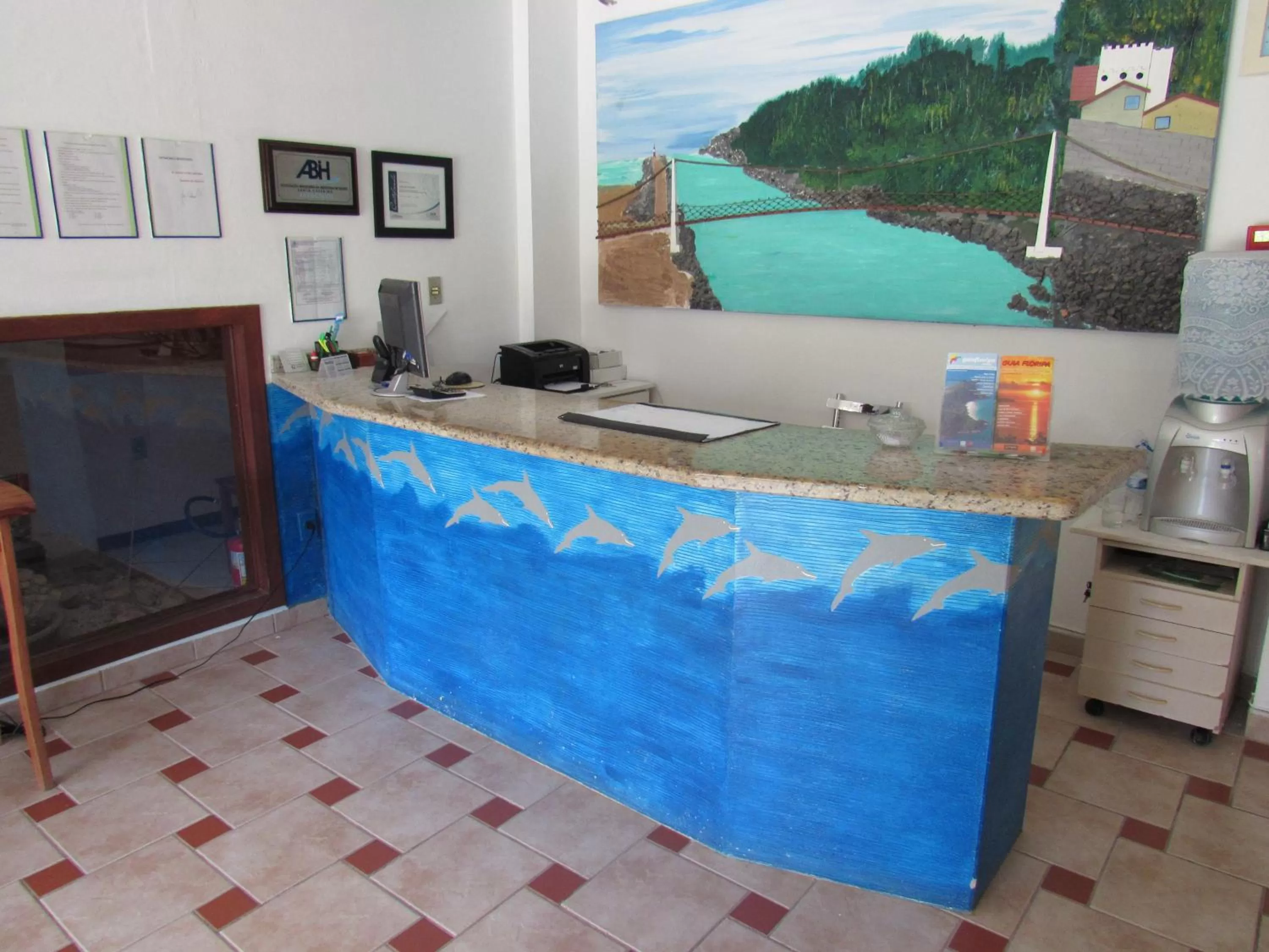 Lobby or reception in Pousada Recanto da Barra