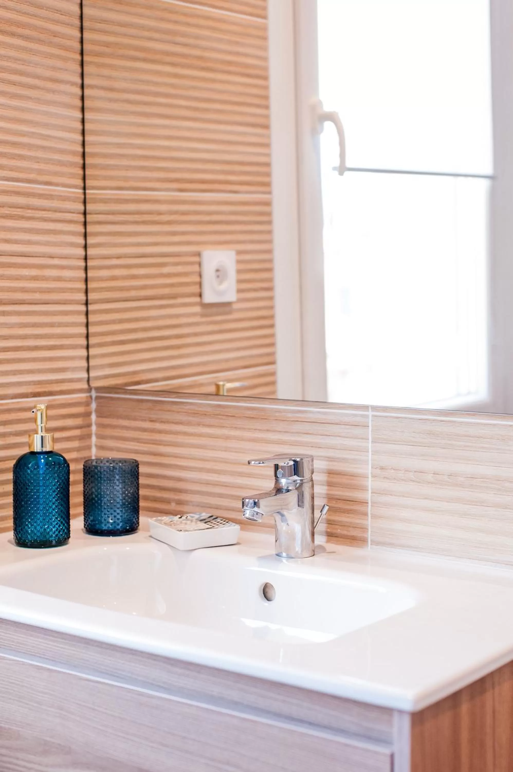 Bathroom in **Auberge de l'Aude**