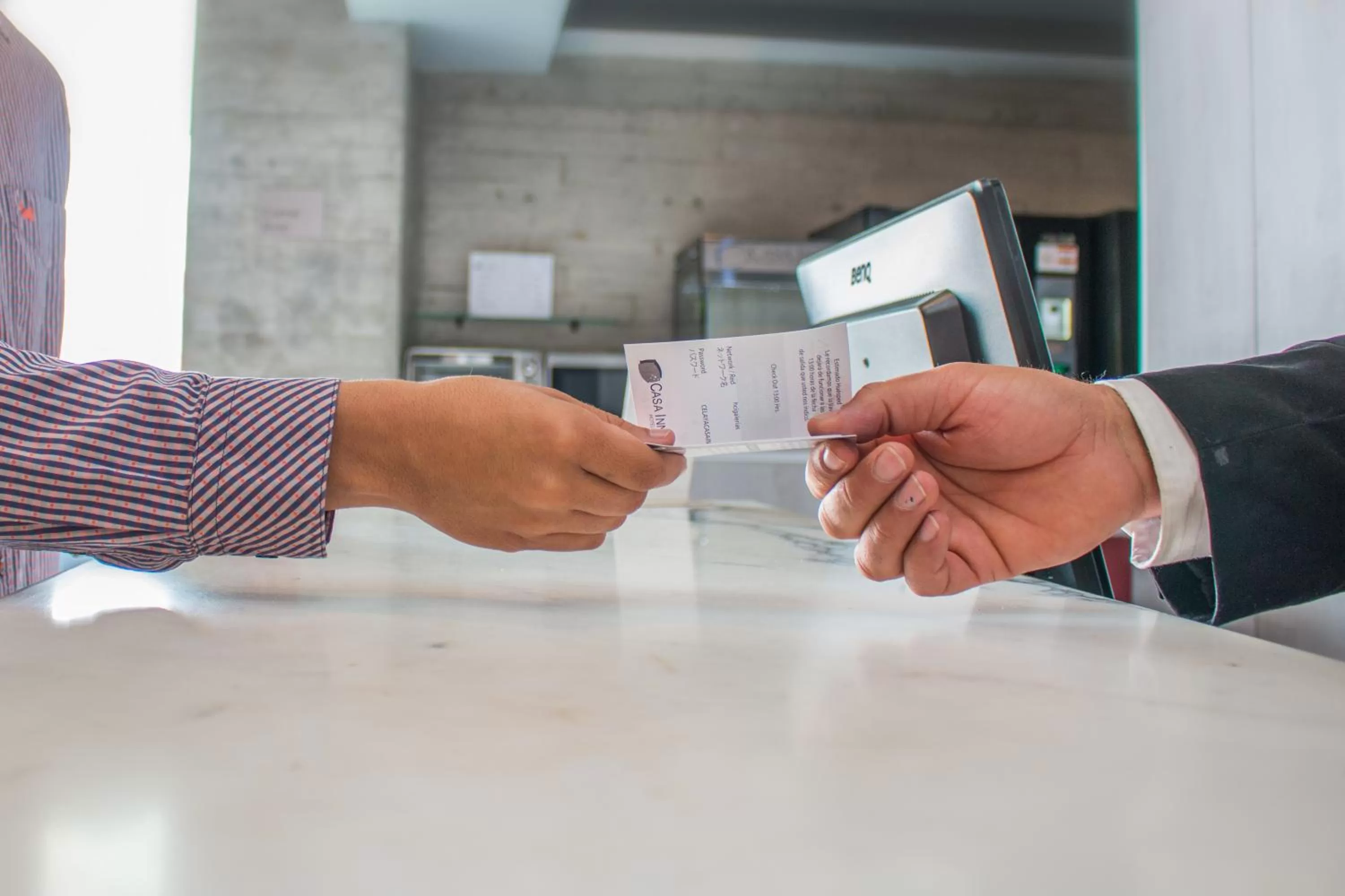 Lobby or reception in Casa Inn Galerias Celaya
