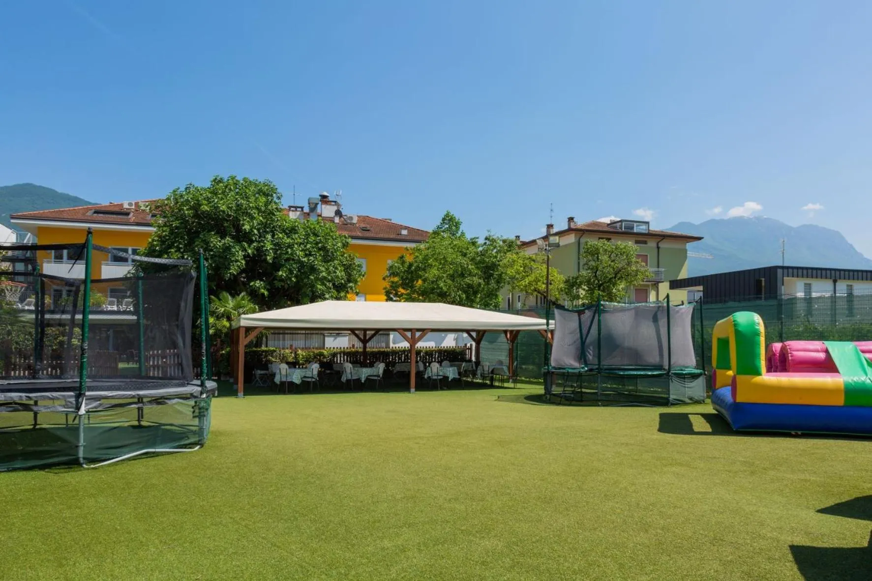 Children play ground in Hotel Campagnola