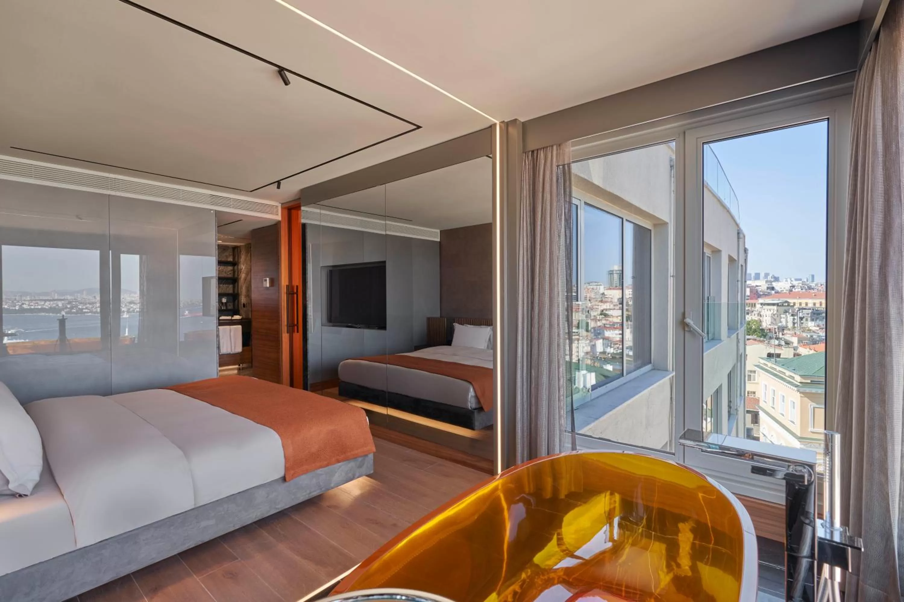 Bedroom, Bed in Richmond Istanbul