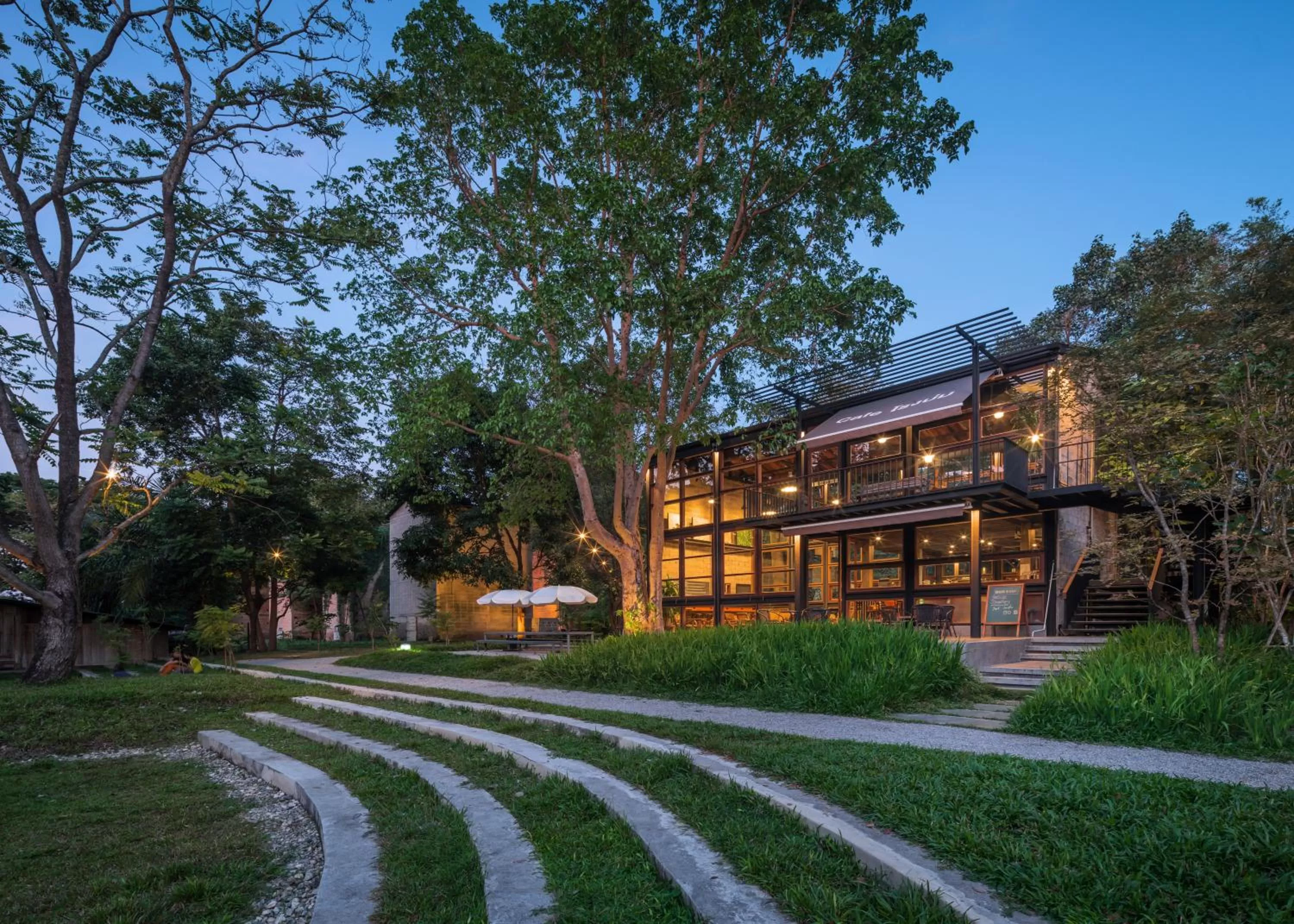 Garden view in Kaomai Lanna Resort
