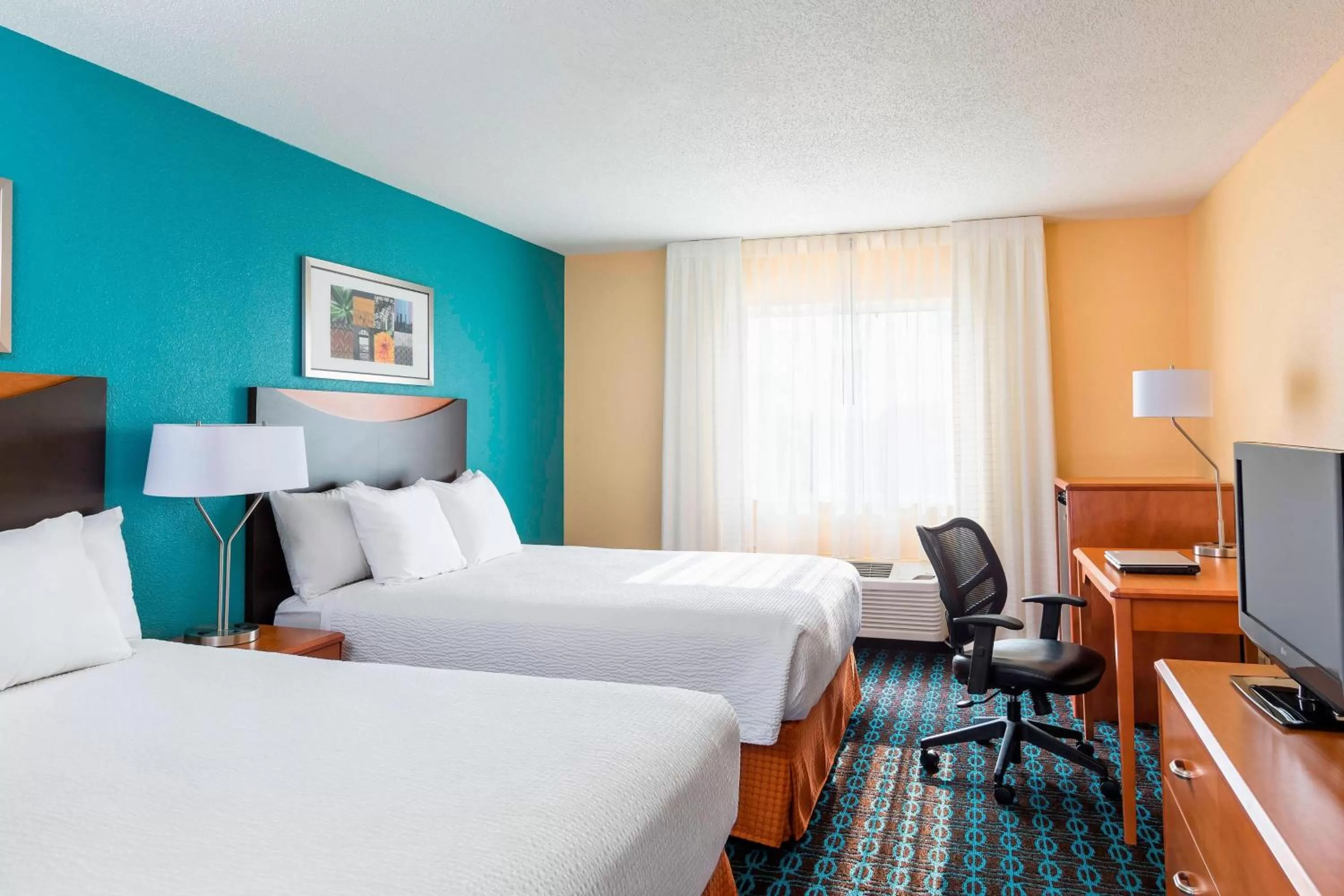 Queen Room with Two Queen Beds - Hearing Accessible in Fairfield Inn & Suites Lafayette