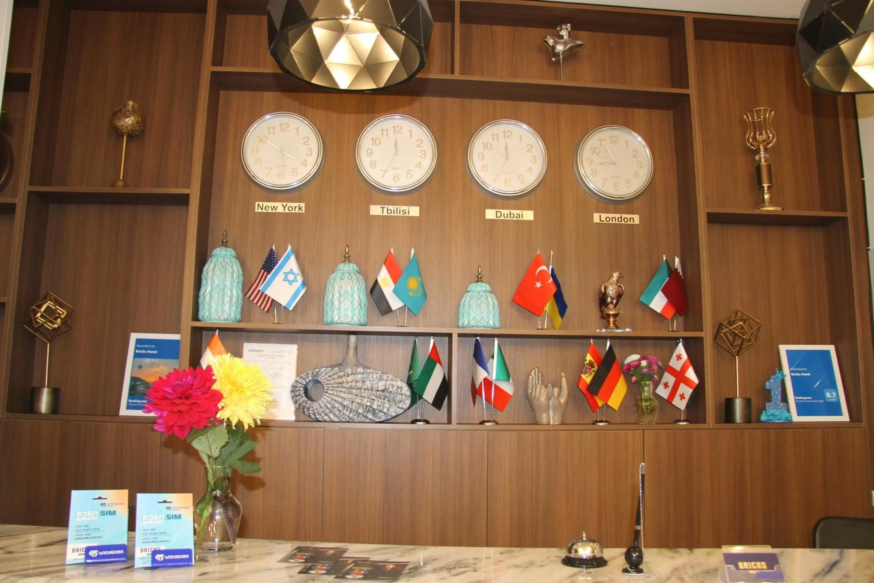 Lobby or reception in Bricks Hotel