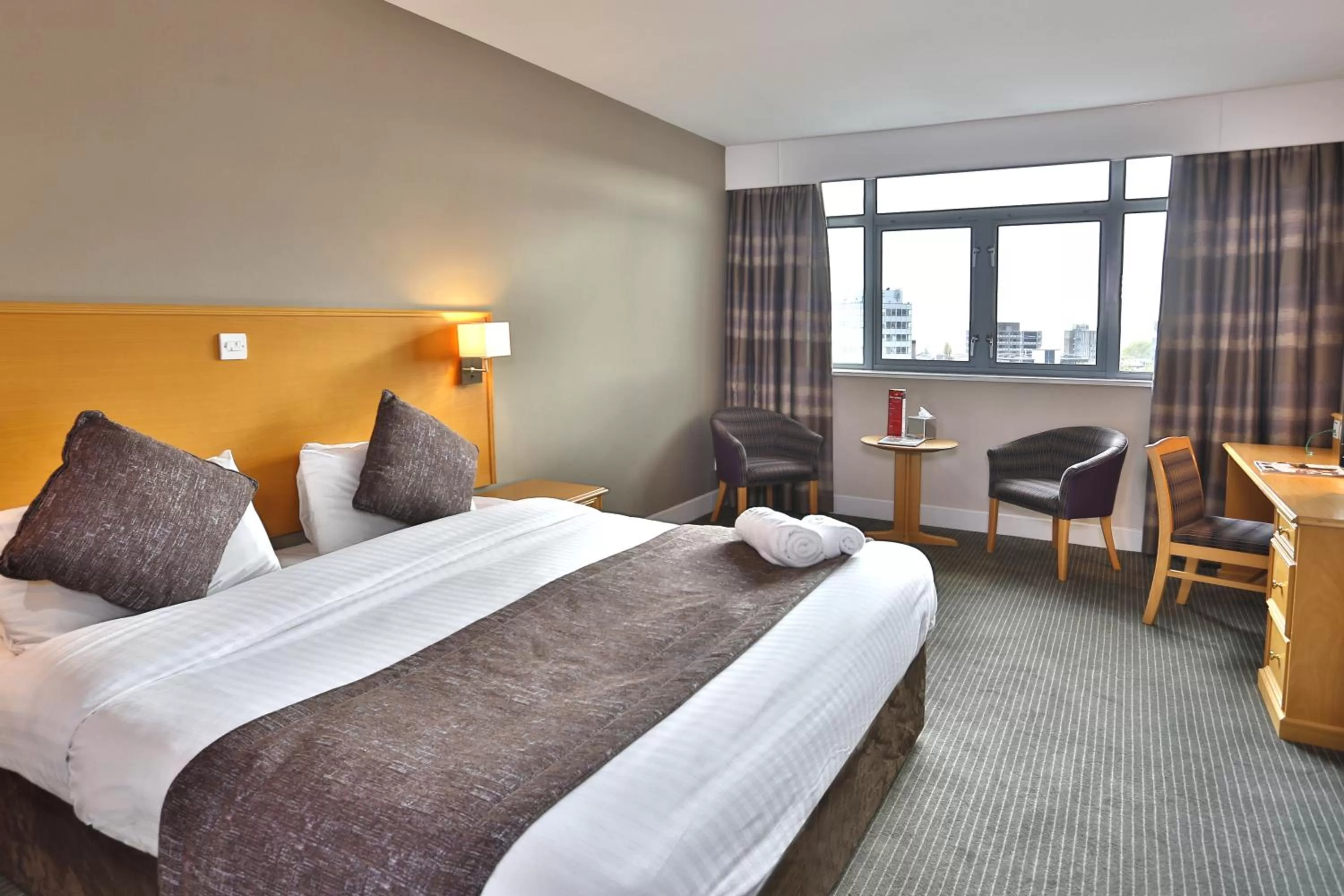 Bedroom, Bed in Garner Hotel Nottingham City Centre by IHG