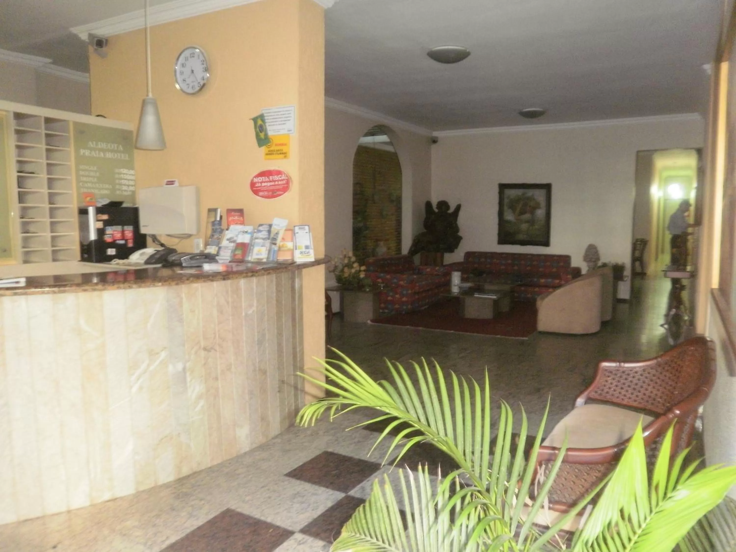 Lobby or reception, Lobby/Reception in Aldeota Praia Hotel