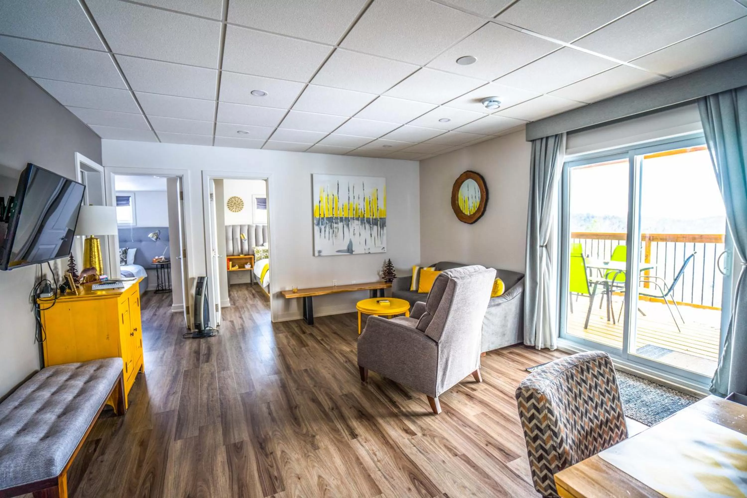 Balcony/Terrace in Le Bellevue Modern Lodge