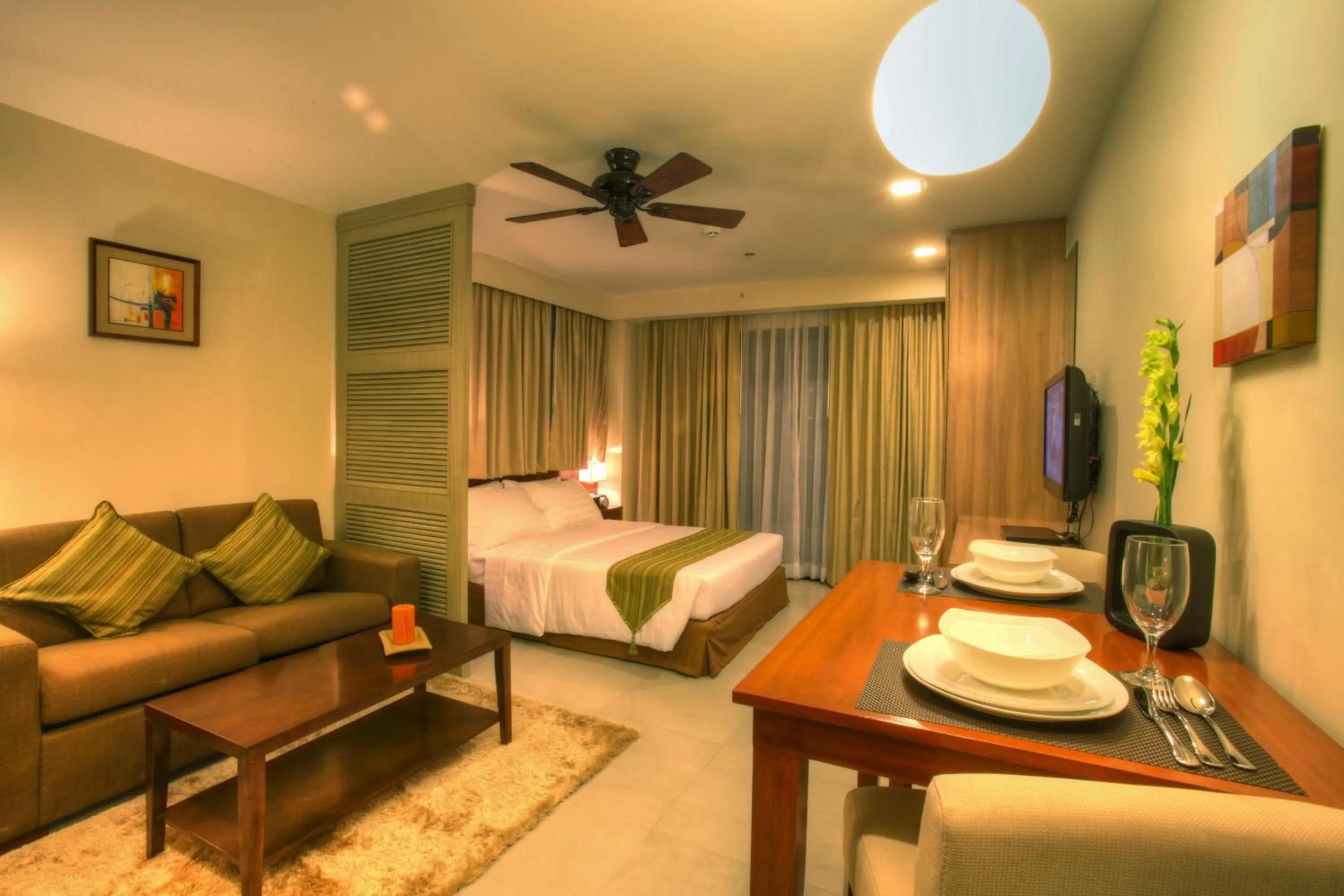 Photo of the whole room, Bed in Azalea Residences Baguio