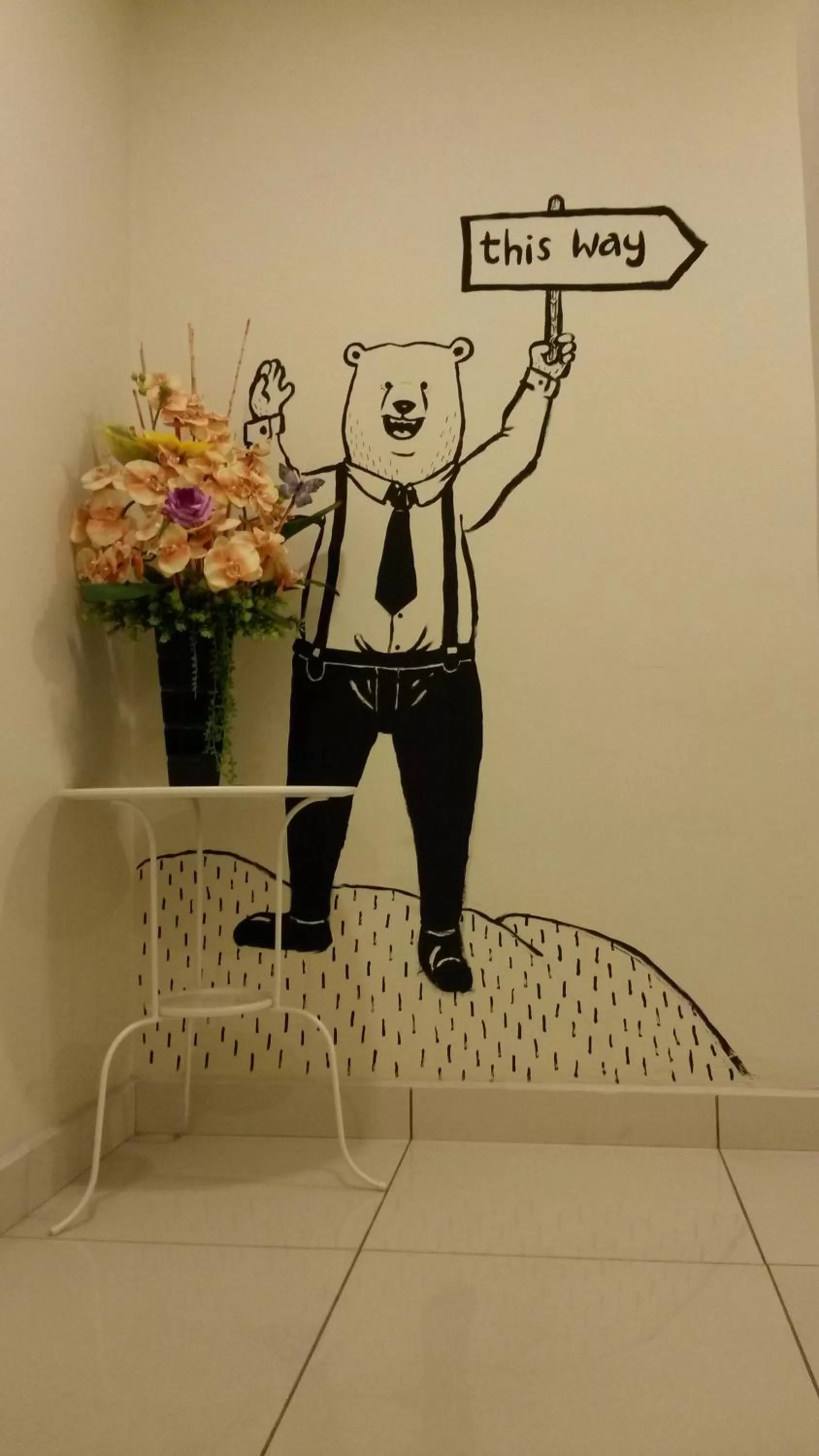 Floor plan in Five Hotel