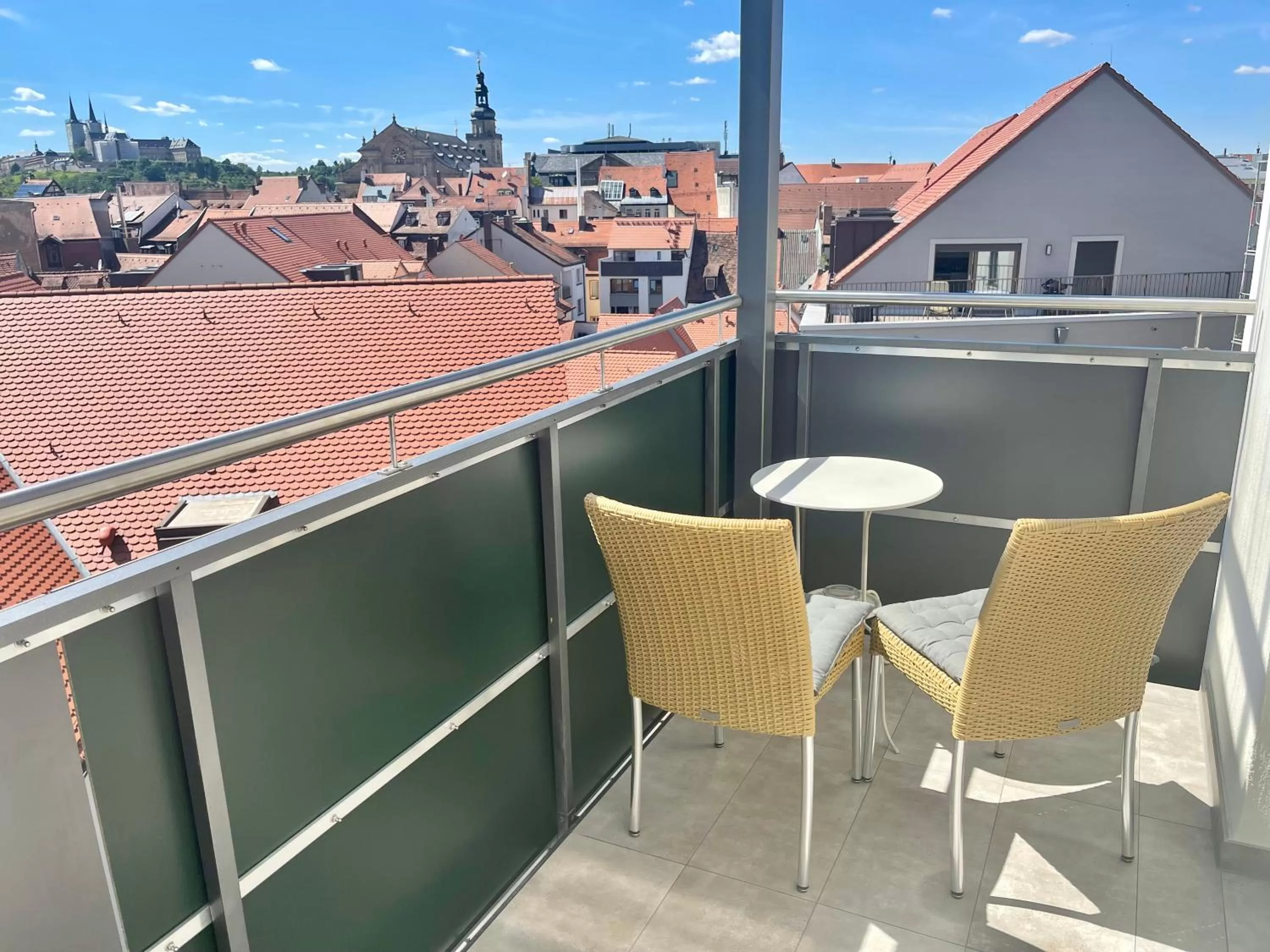 Balcony/Terrace in Hotel Central