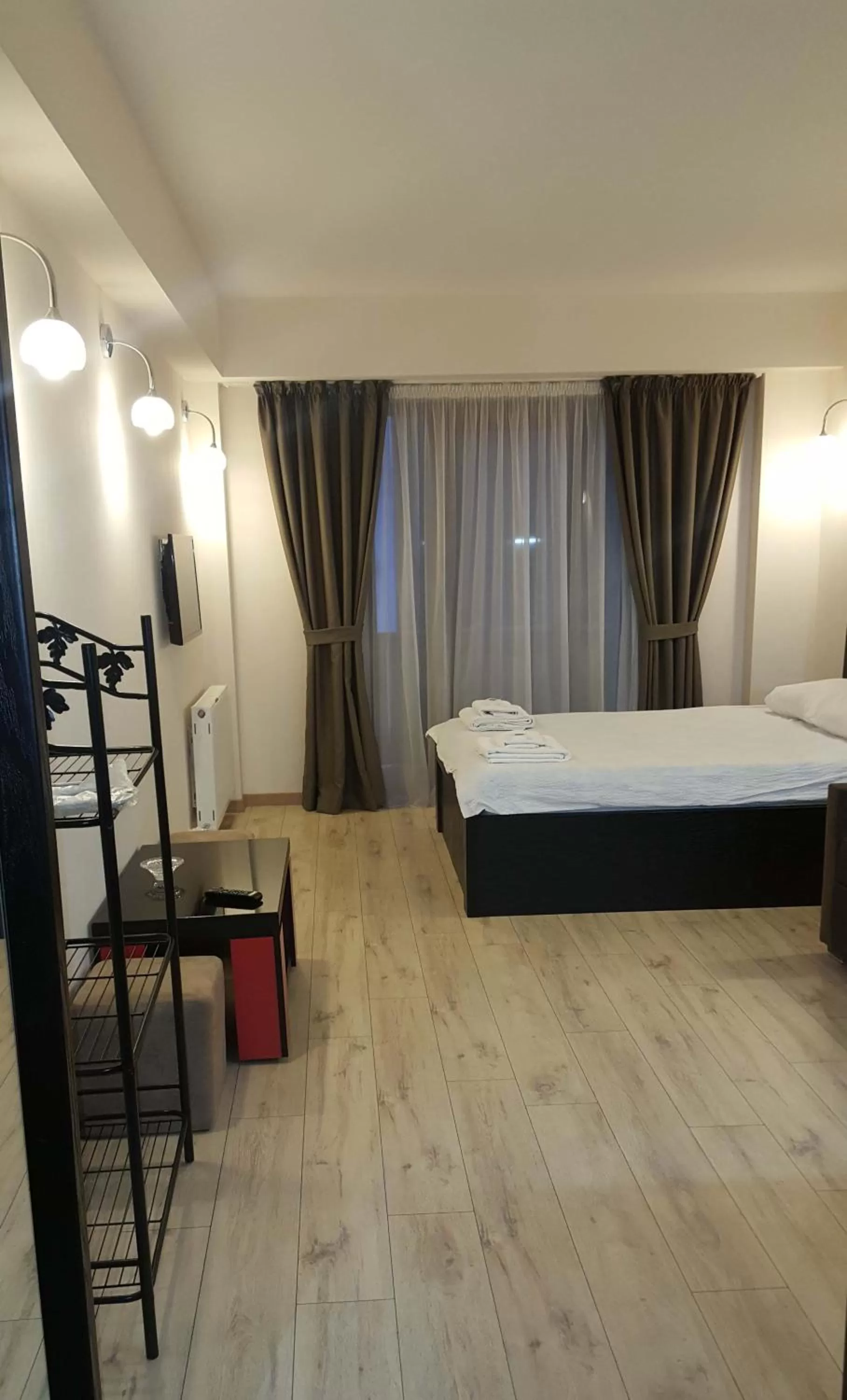 Decorative detail, Bed in Apartments in New Gudauri