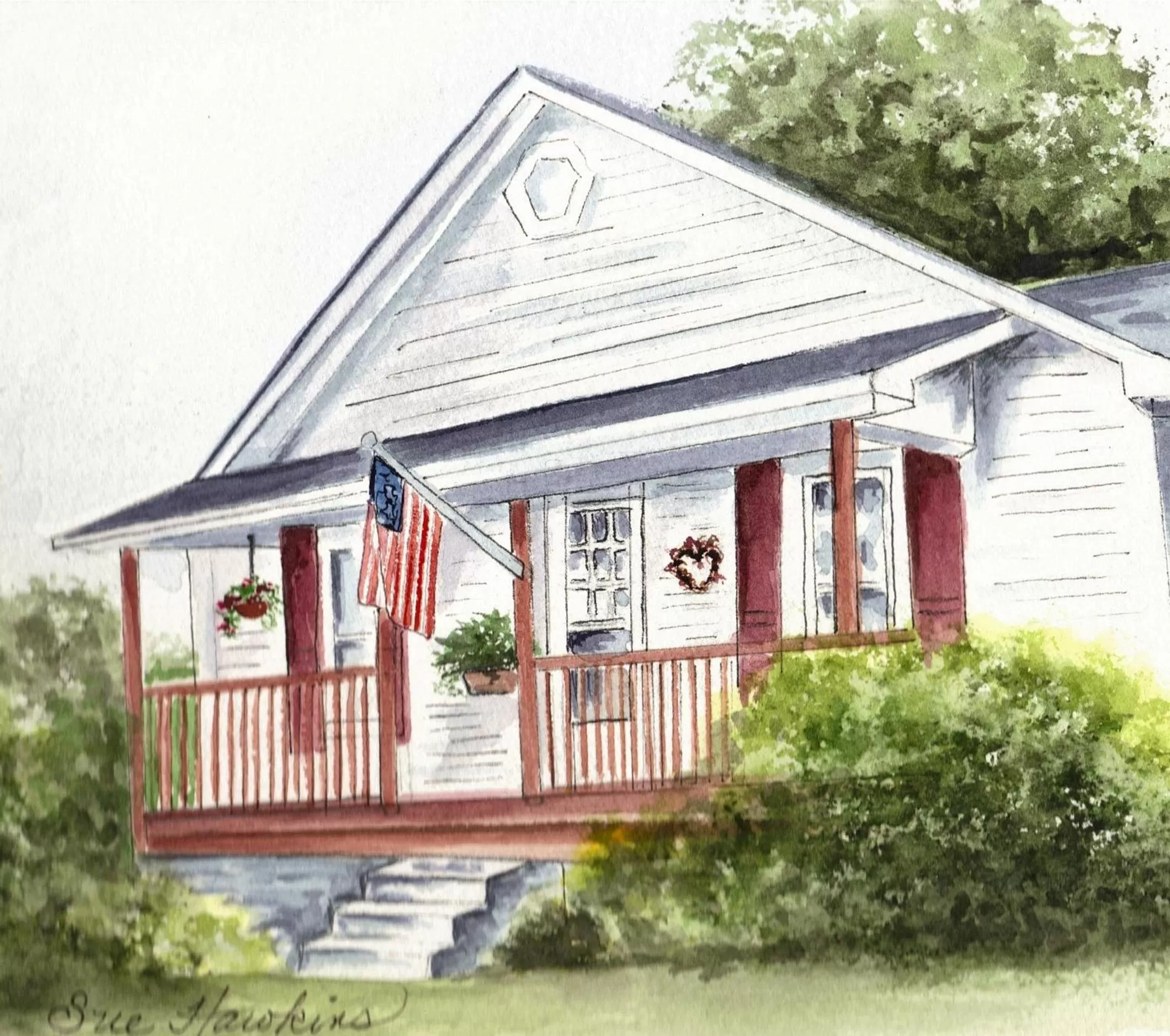 Facade/entrance in Wolf Creek Farm B&B and Motorcycle Manor at Wolf Creek Farm, LLC