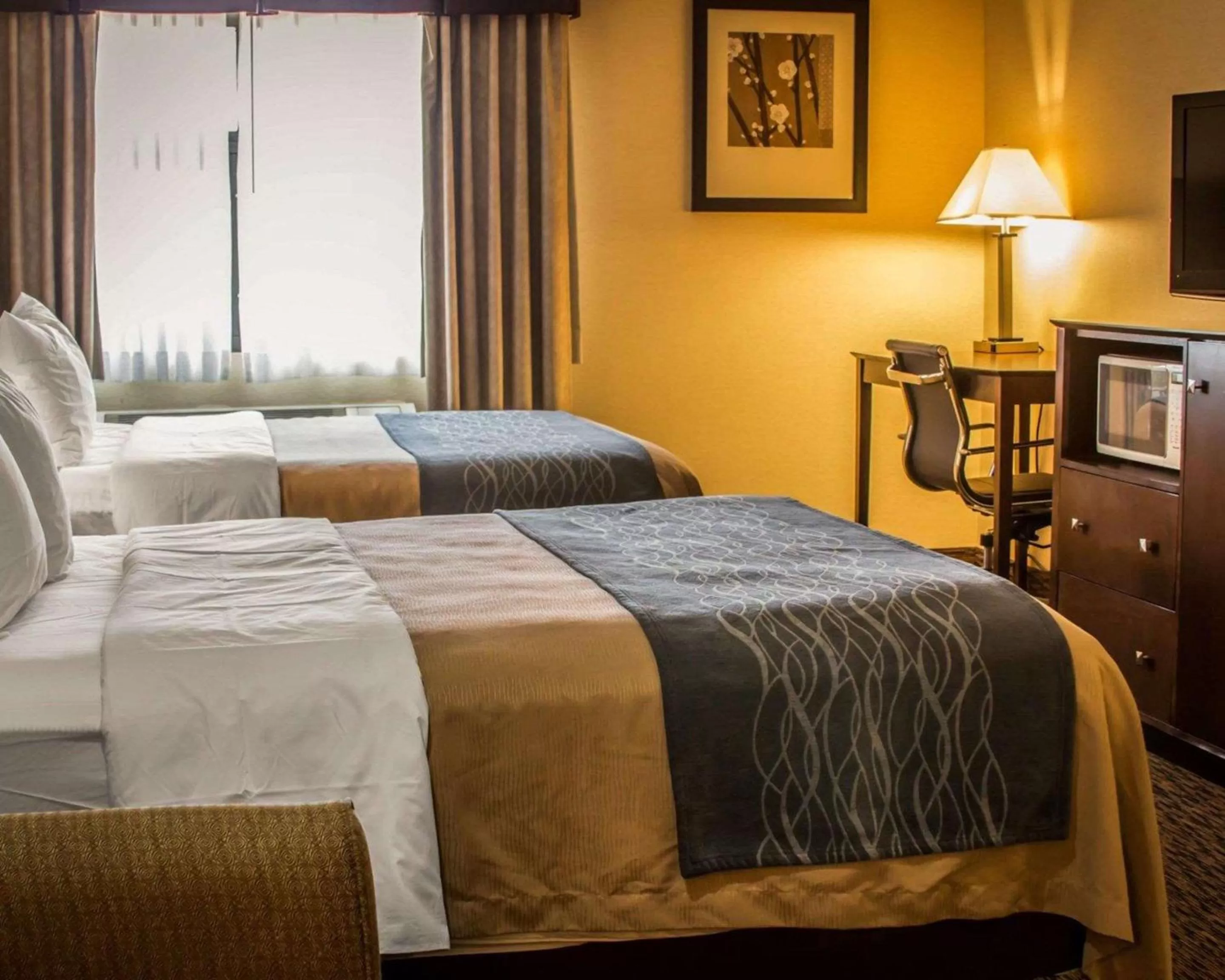 Photo of the whole room, Bed in Quality Inn & Suites Port Huron