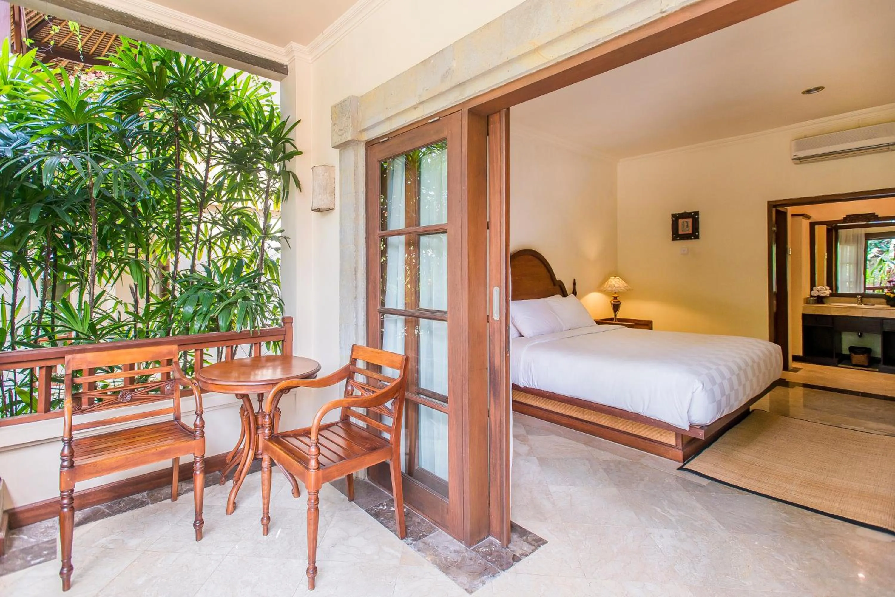 Patio, Bed in Samhita Garden Ubud