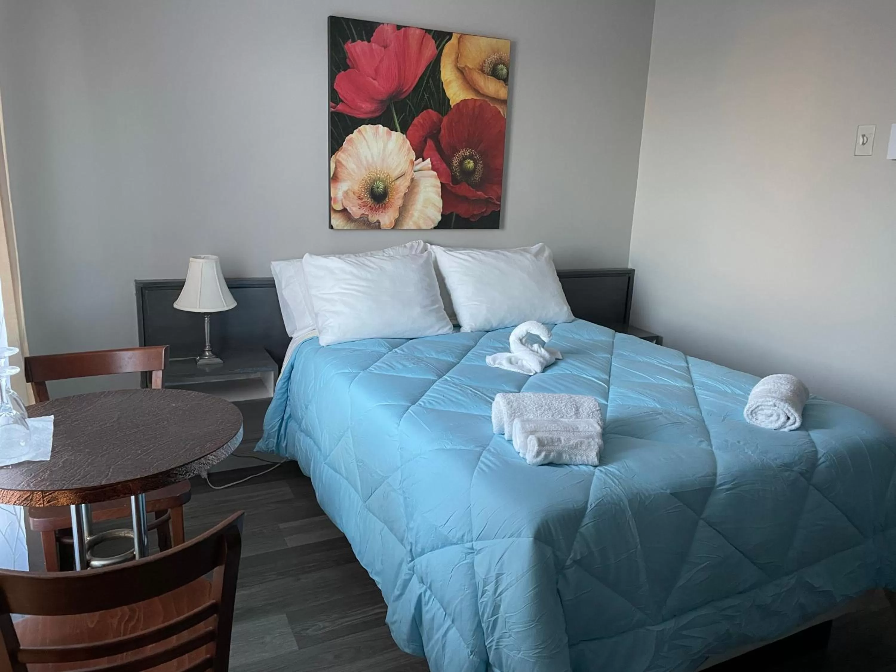 Bed in Motel du rosier