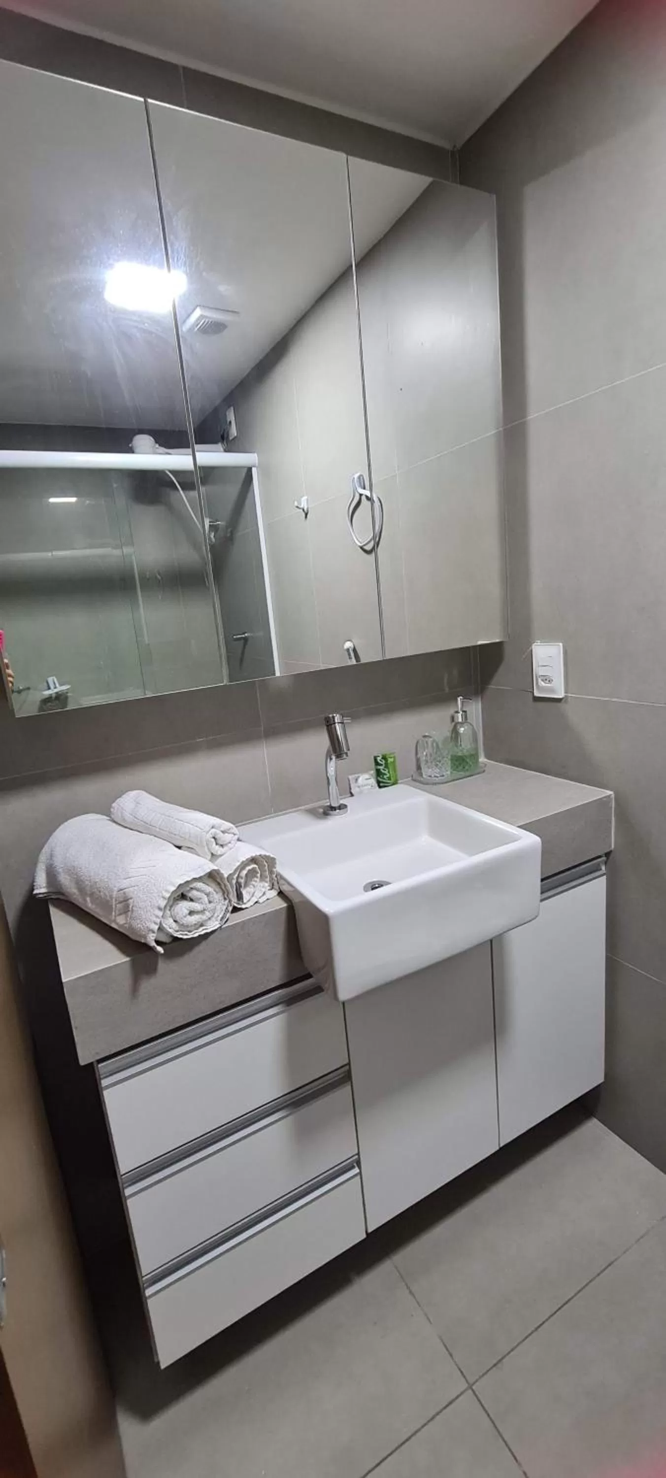 Bathroom in Flats Bauten Cabo Branco