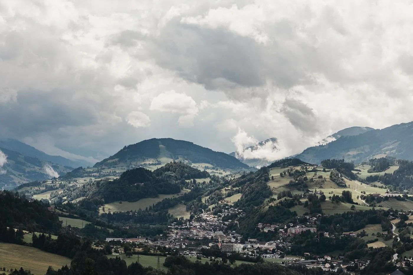 View (from property/room) in Sonnhof Alpendorf - an adults only place