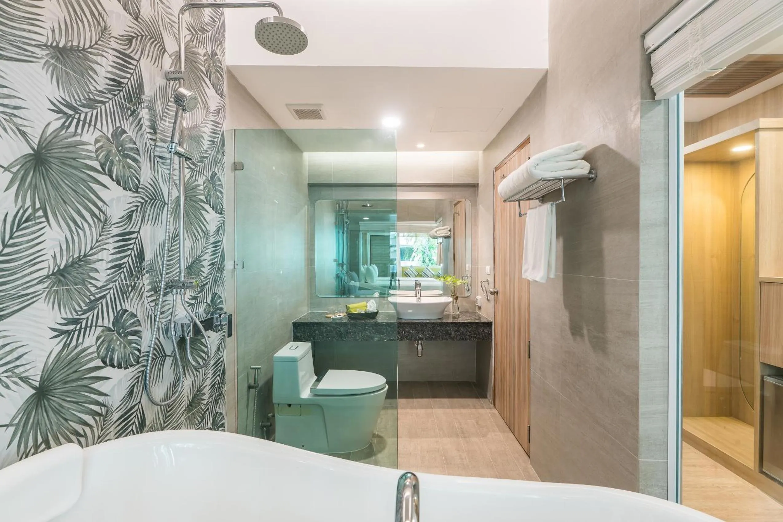 Toilet in Chaba Cabana Beach Resort