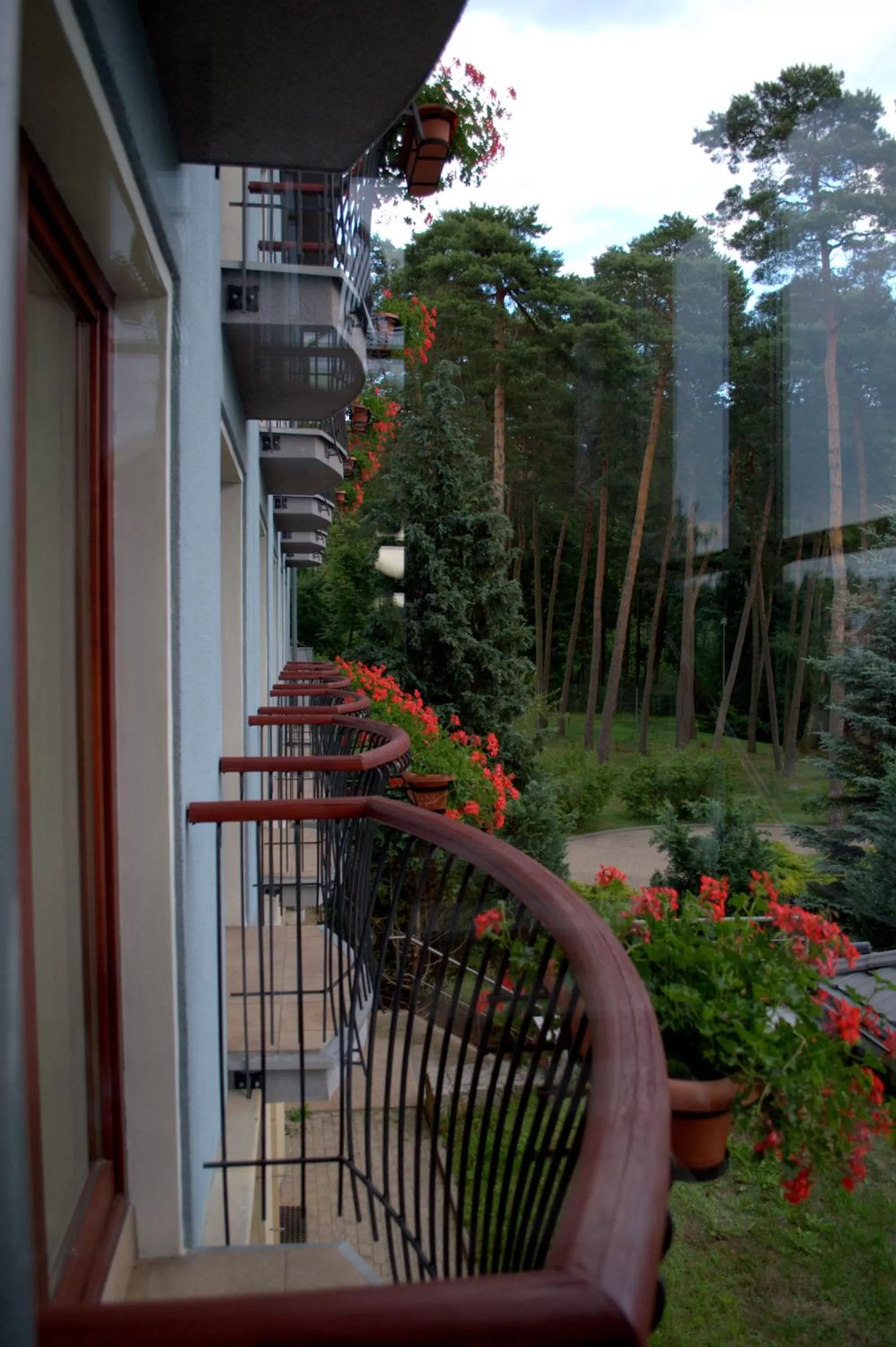 Balcony/Terrace in 4 Pory Roku Resort Sauna & Spa