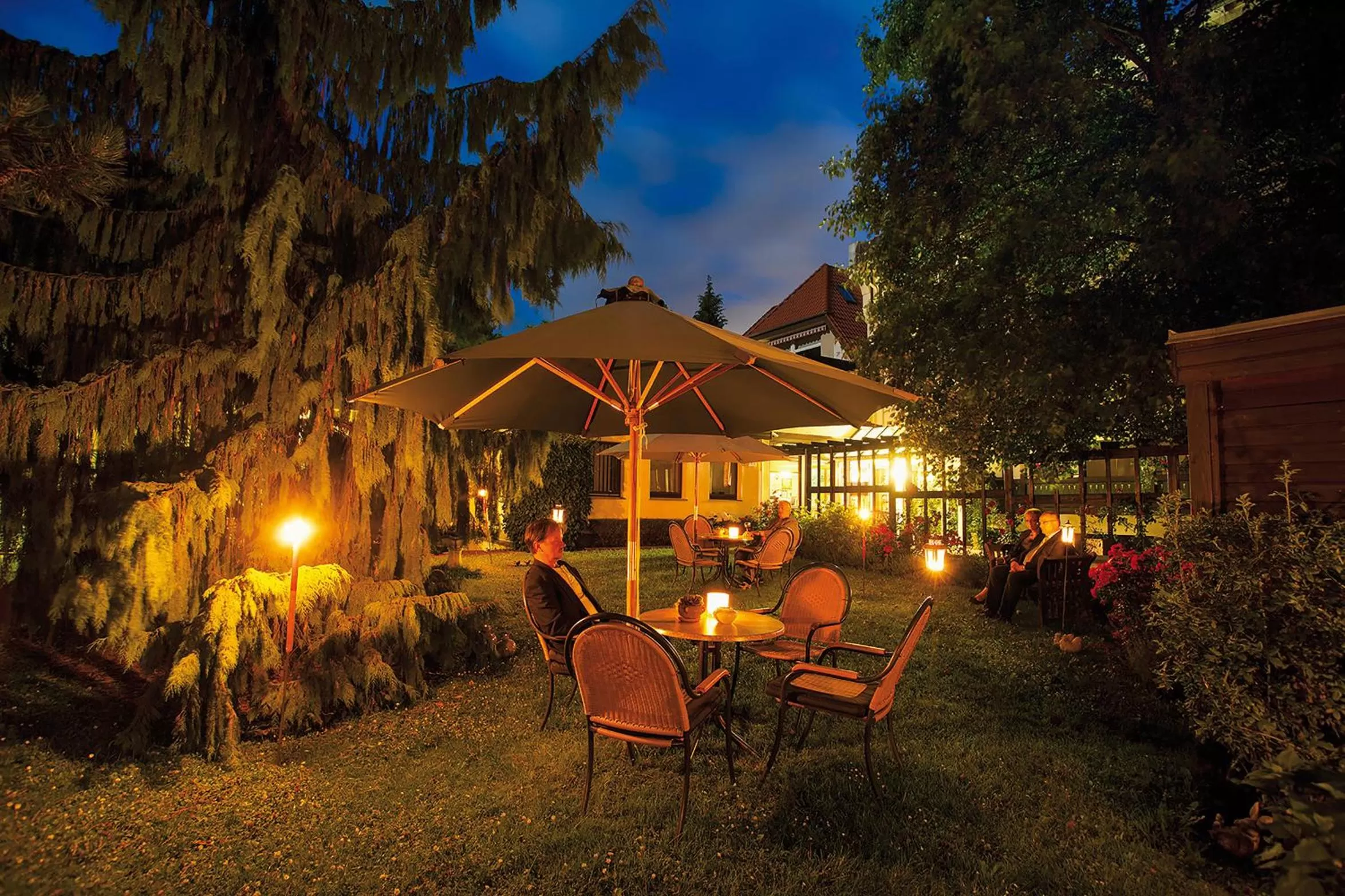 Garden in Vitalhotel am Stadtpark Superior