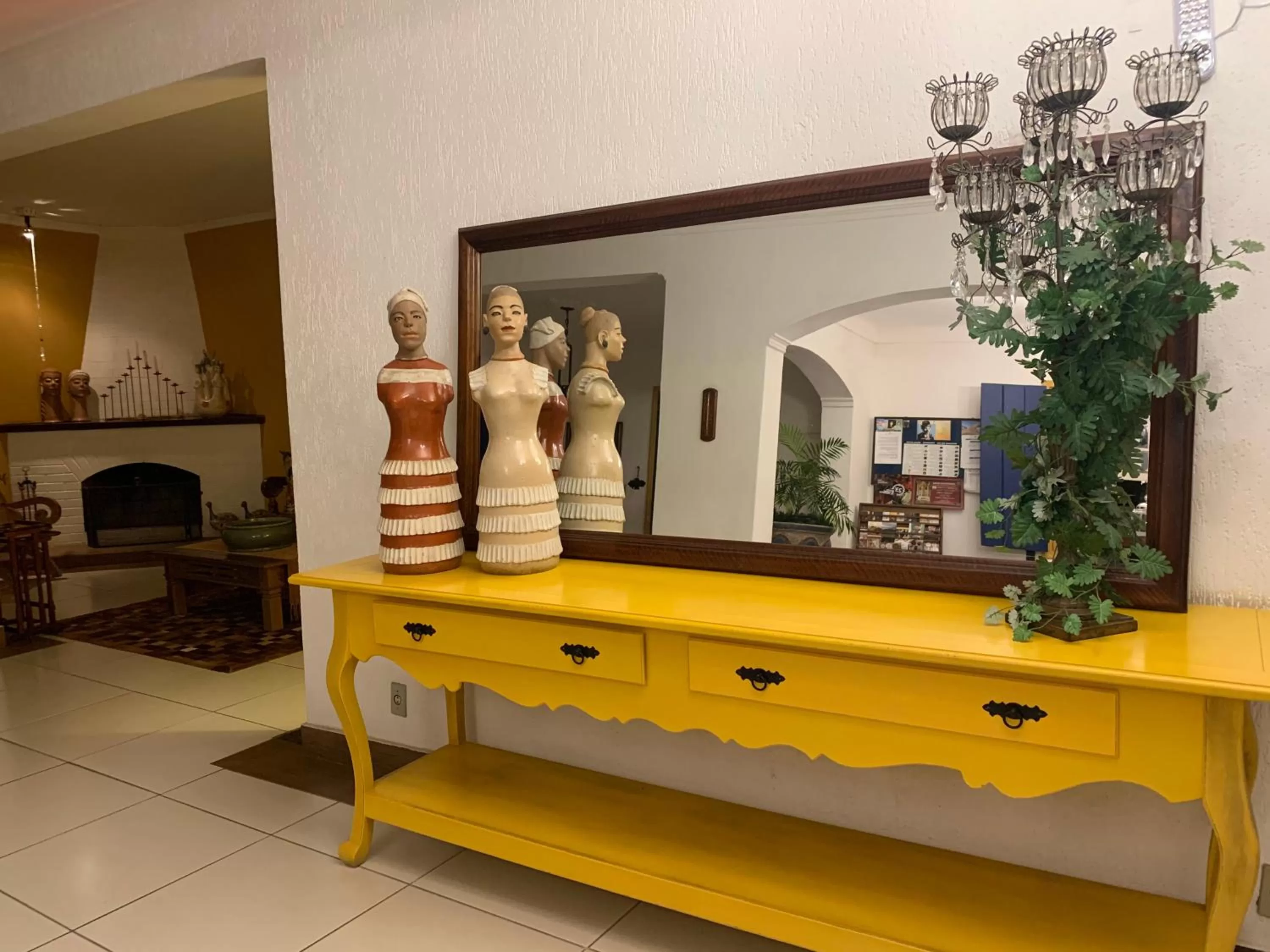 Lobby or reception in Pousada Villa Real