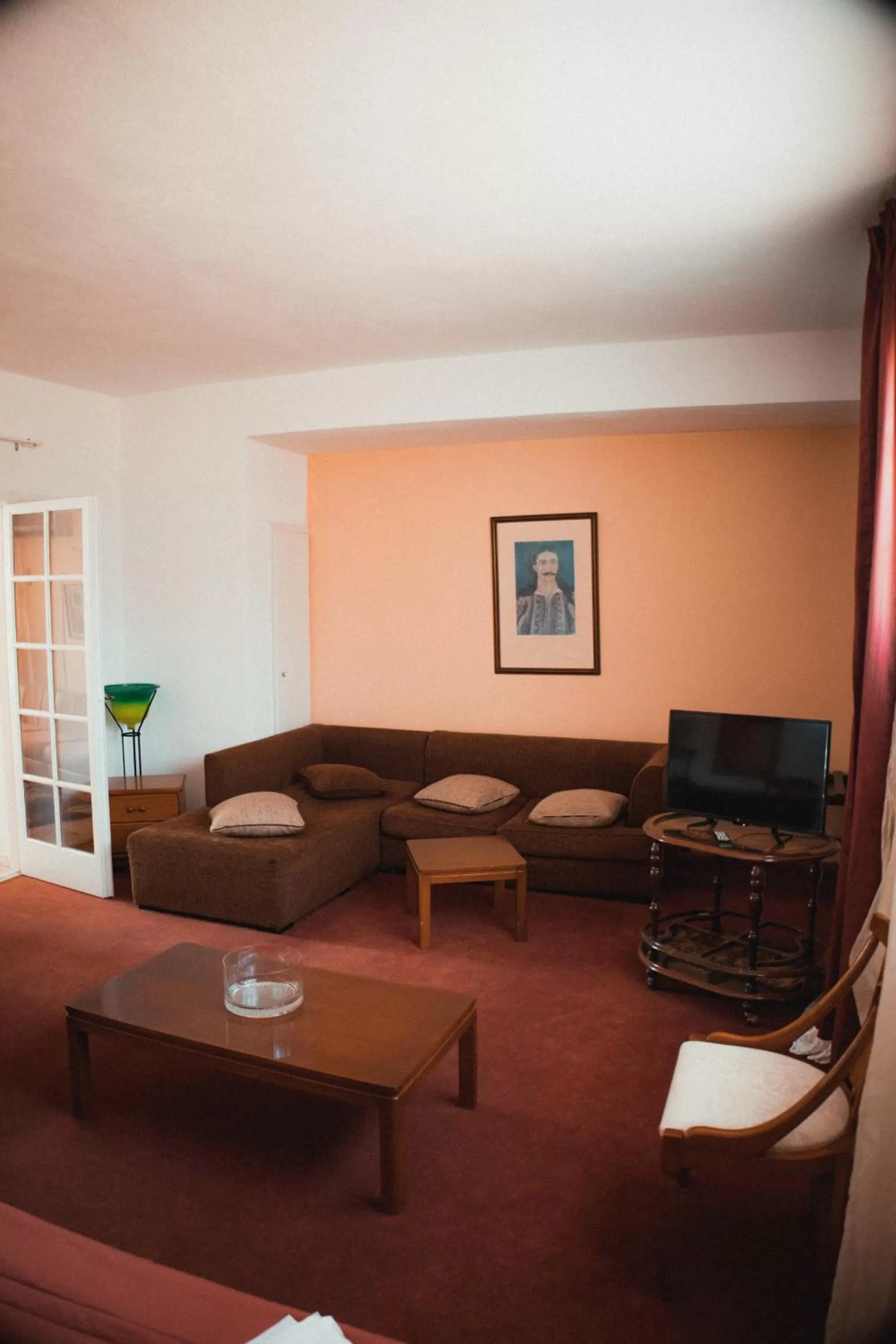 Seating area in Villa Olympia