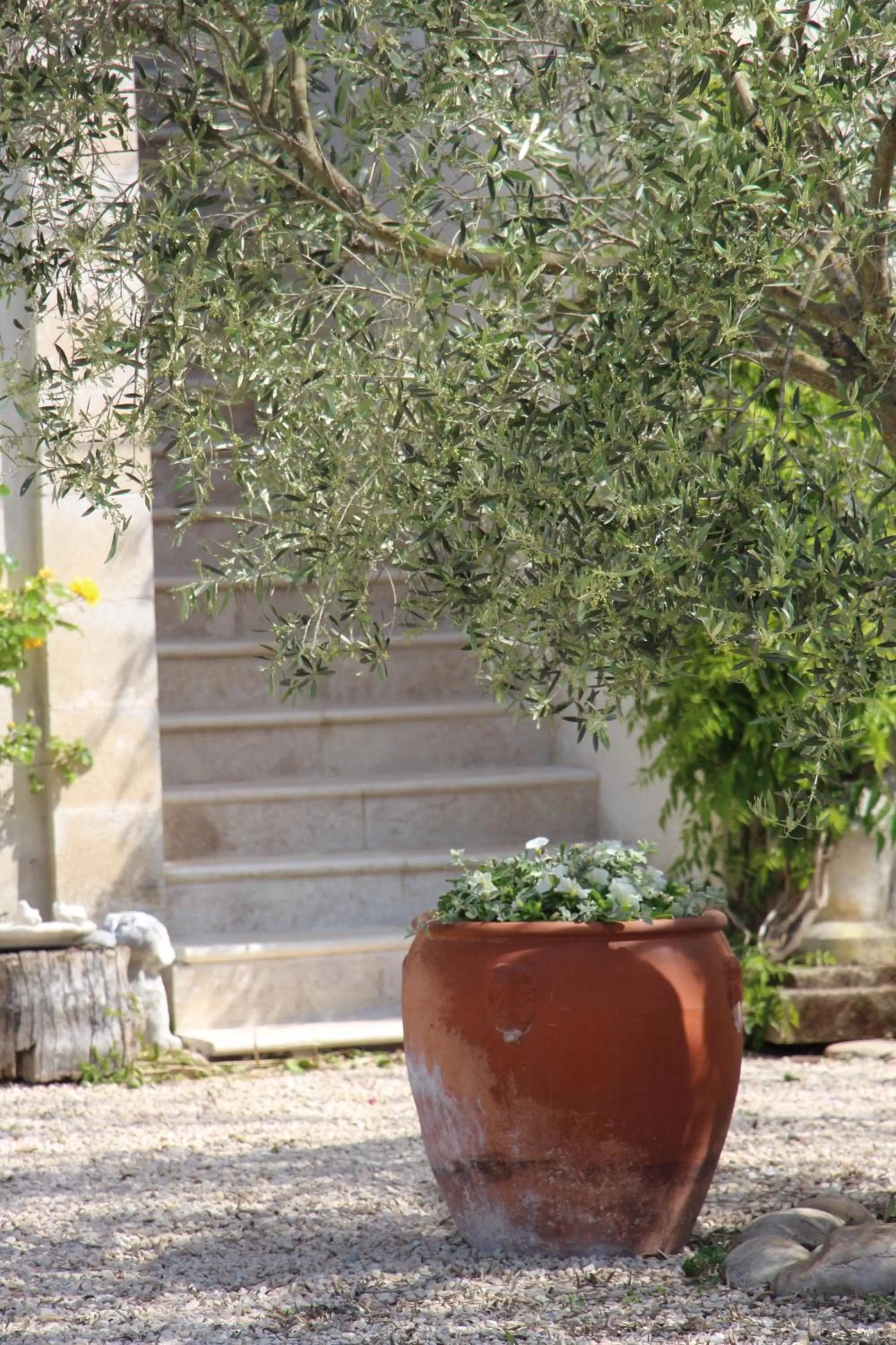 Decorative detail in Sous les Platanes B&B