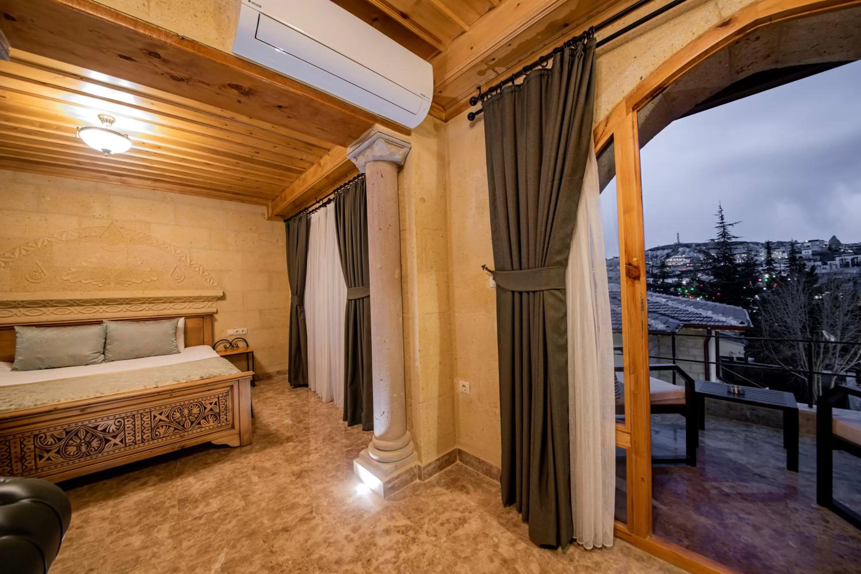 Bed in Cratus Stone Palace