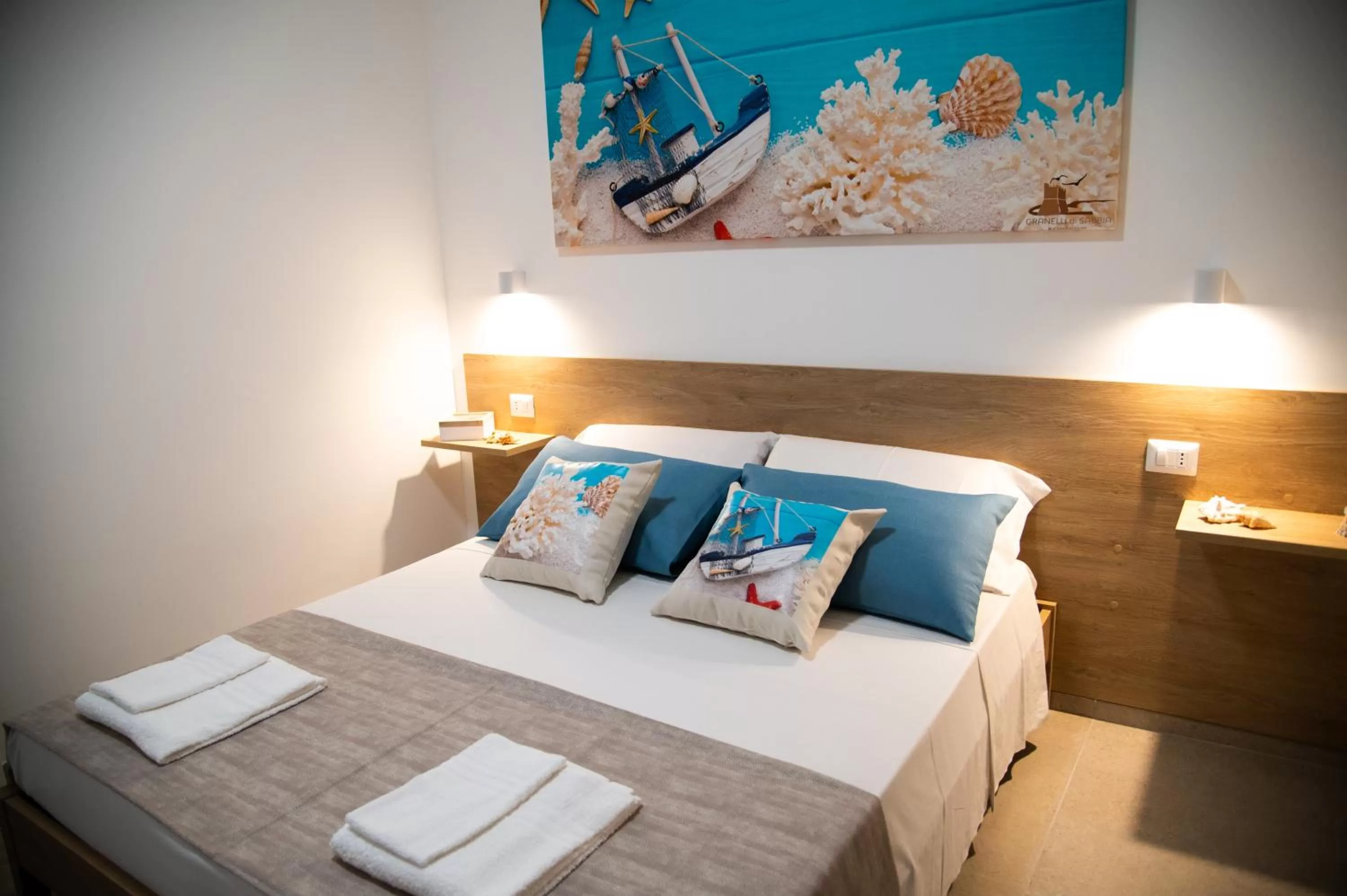 Bed in Granelli di sabbia