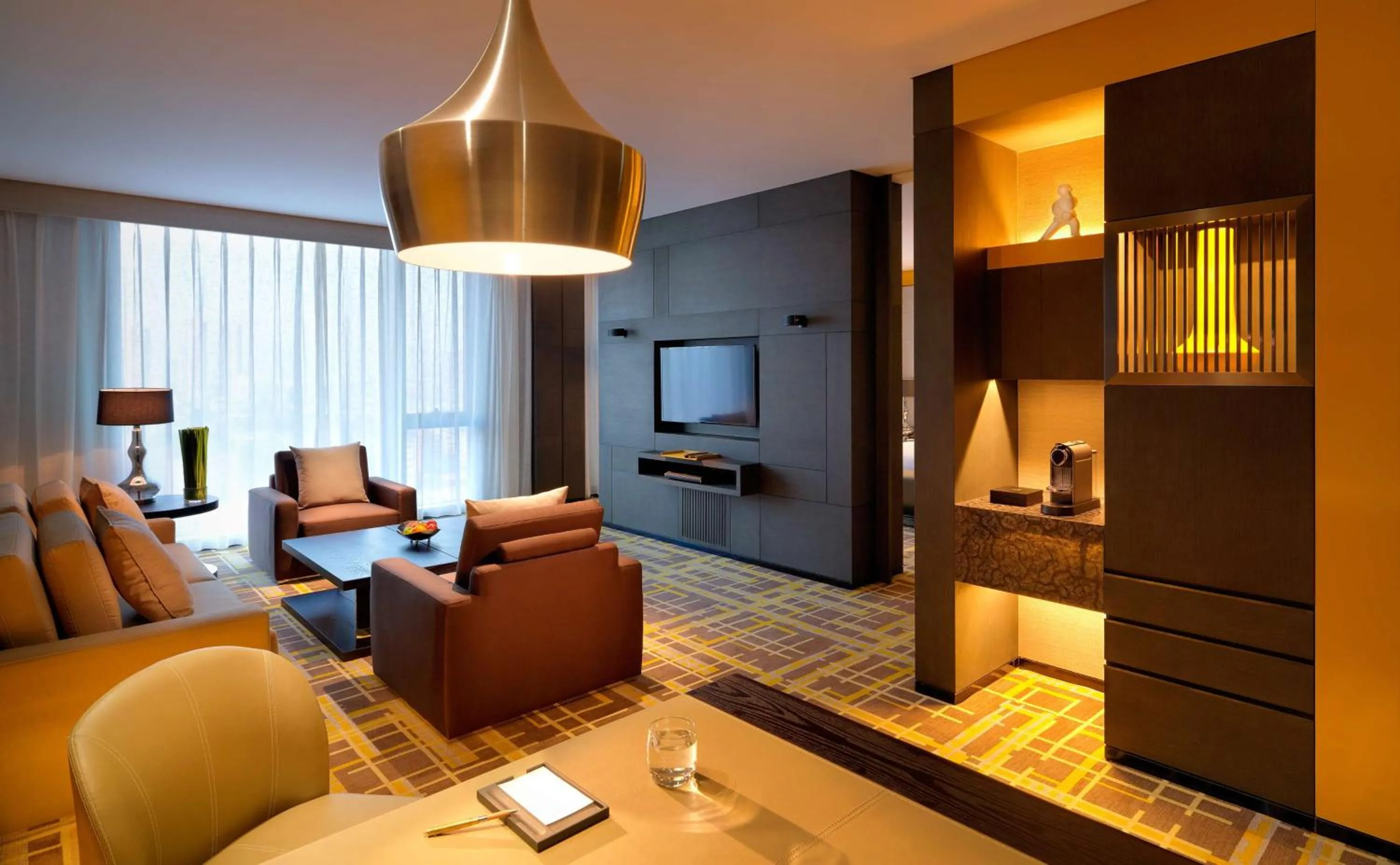 Photo of the whole room in Hyatt Regency Tianjin East