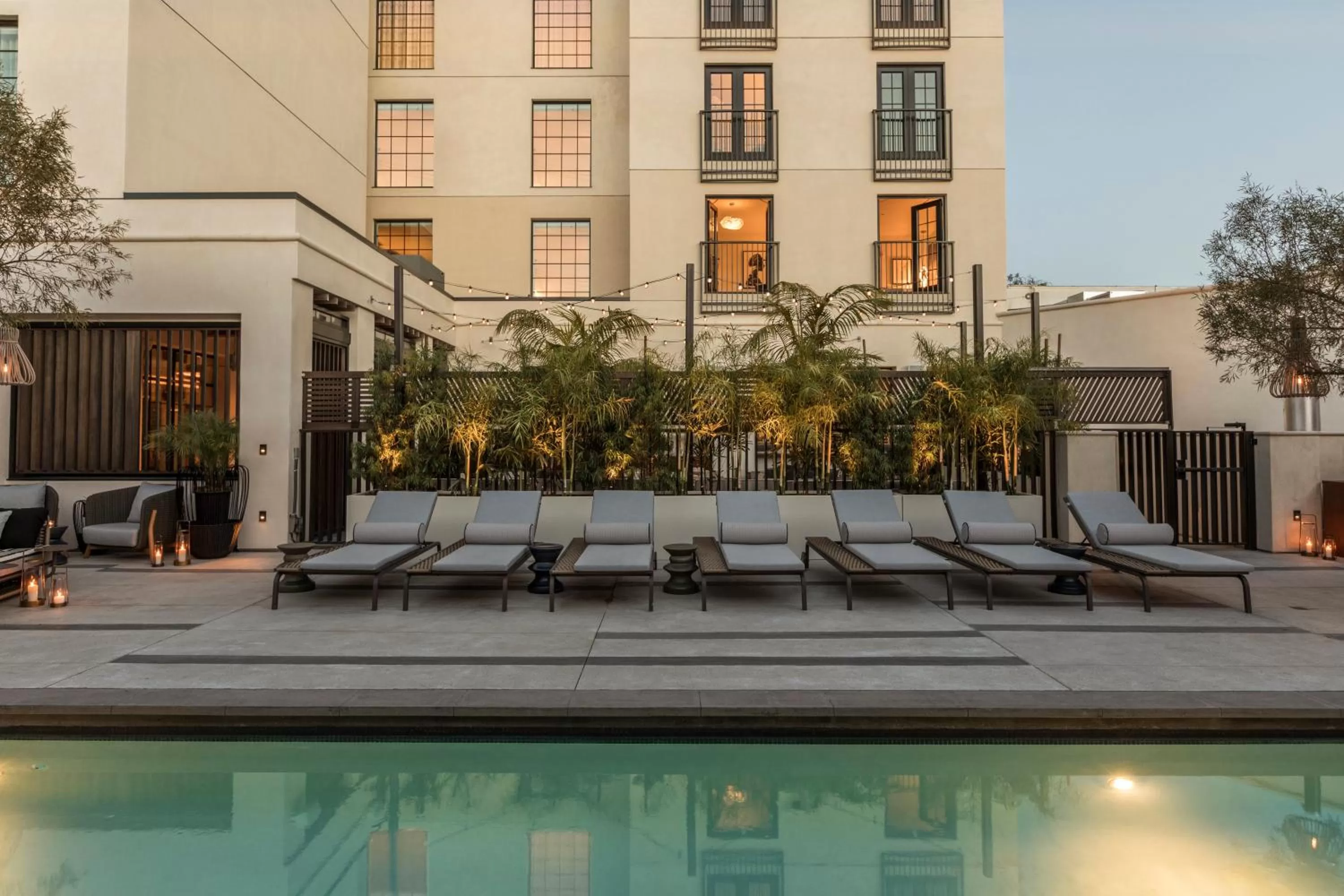 Swimming pool in Kimpton La Peer Hotel West Hollywood by IHG