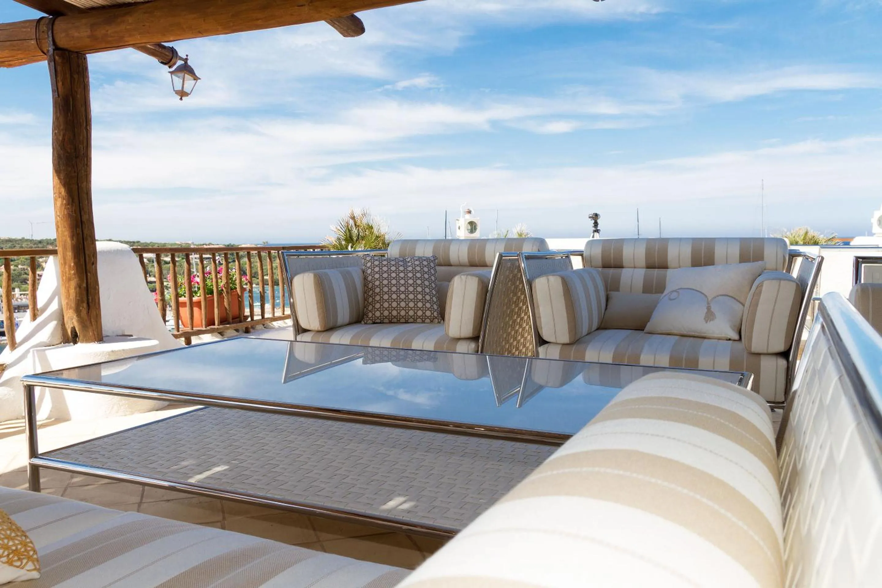 Balcony/Terrace in Hotel Luci di la Muntagna