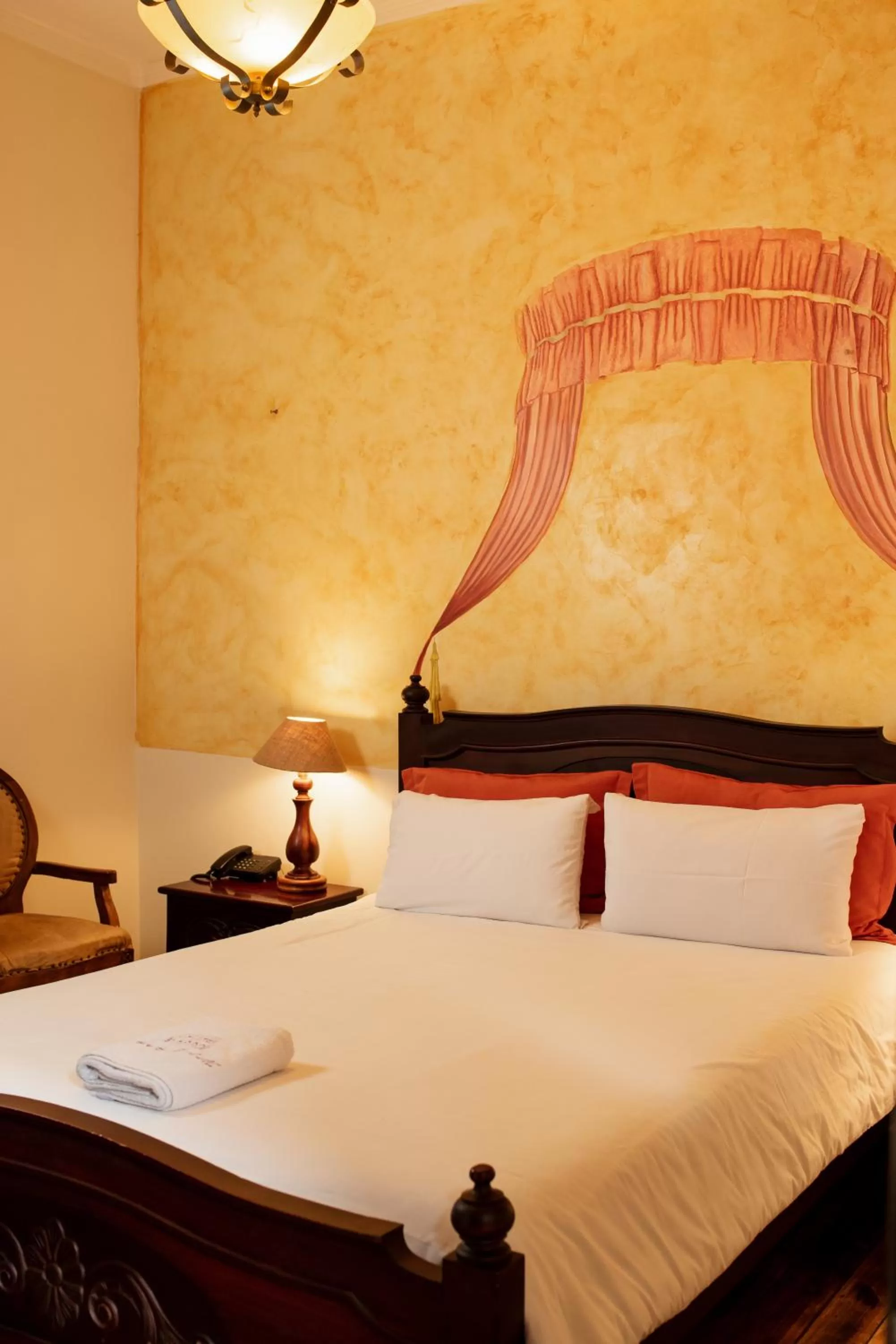 Bed in Hotel Spa Mansion Santa Isabella