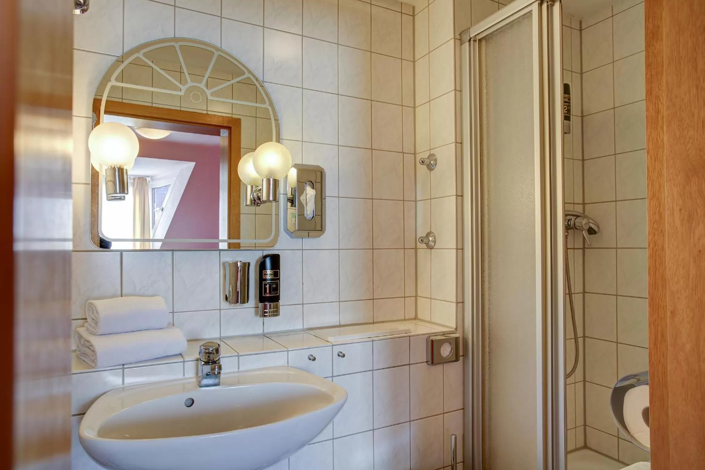 Bathroom in Hafner Hotel- Apartment