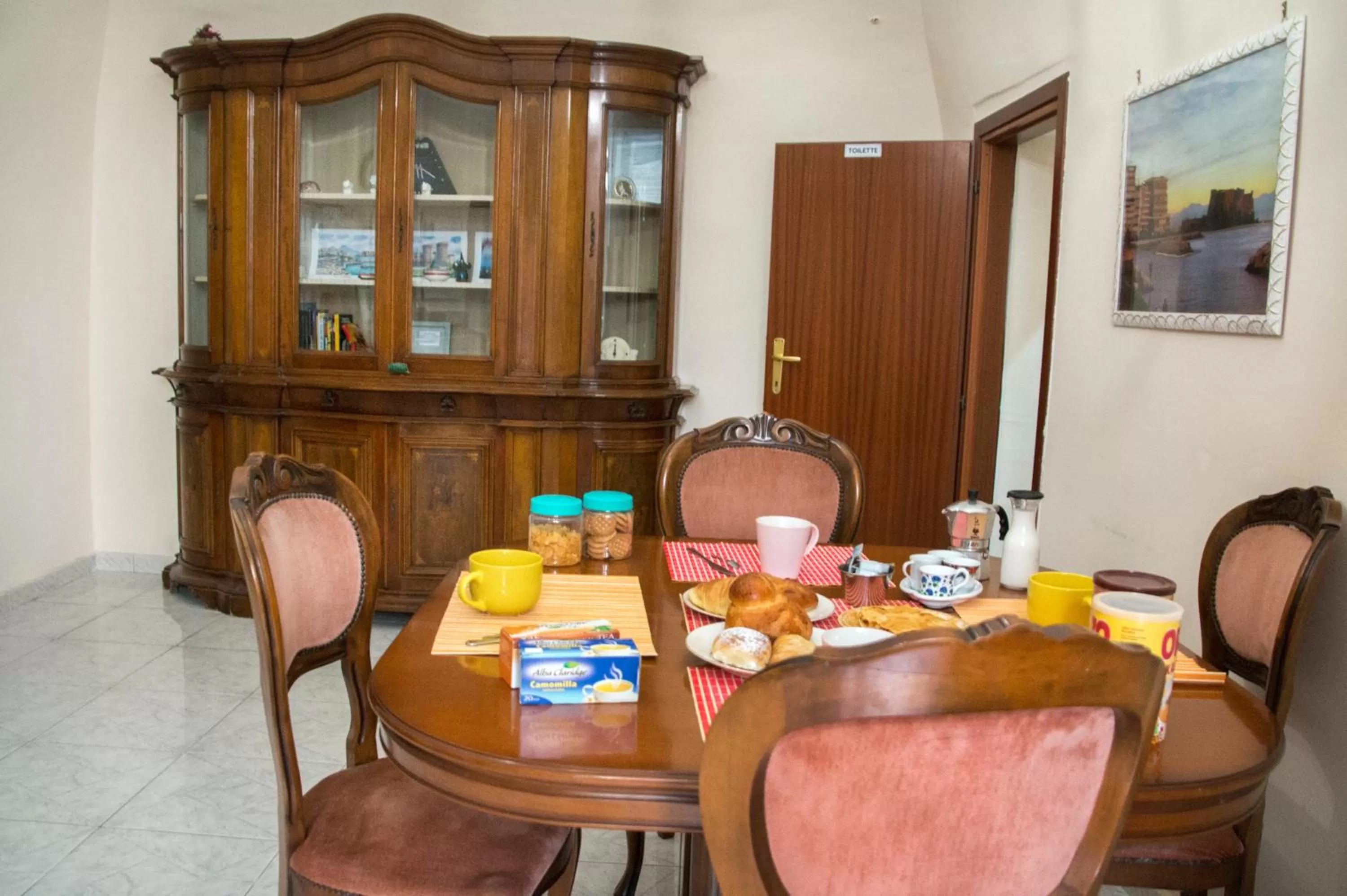 Living room in B&B Carbonara Napoli