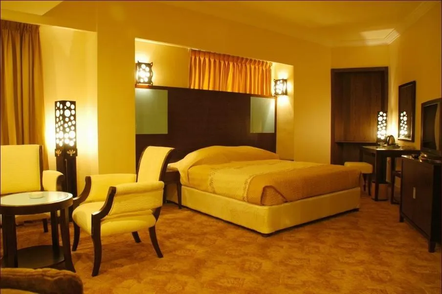 Photo of the whole room, Bed in Galaxy Amman Hotel