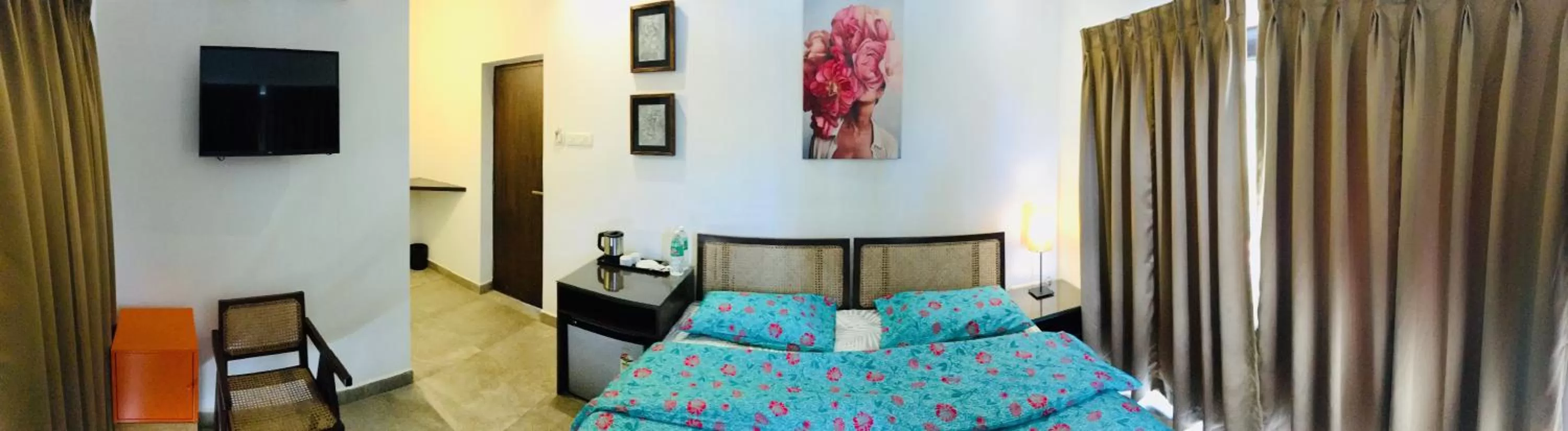 Bed in HALF Hotel, Calangute