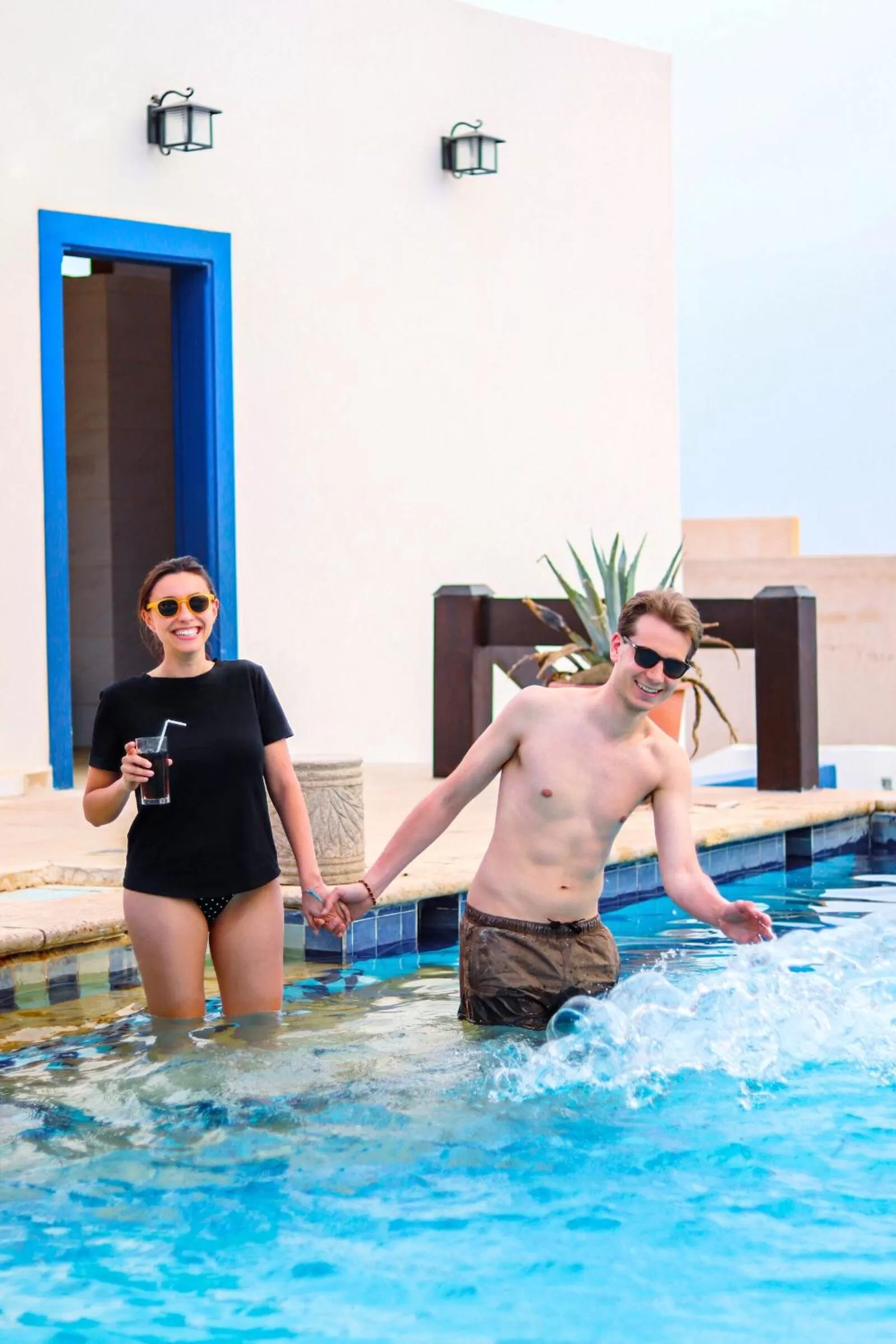 Swimming Pool in Aqaba Adventure Divers Resort & Dive Center