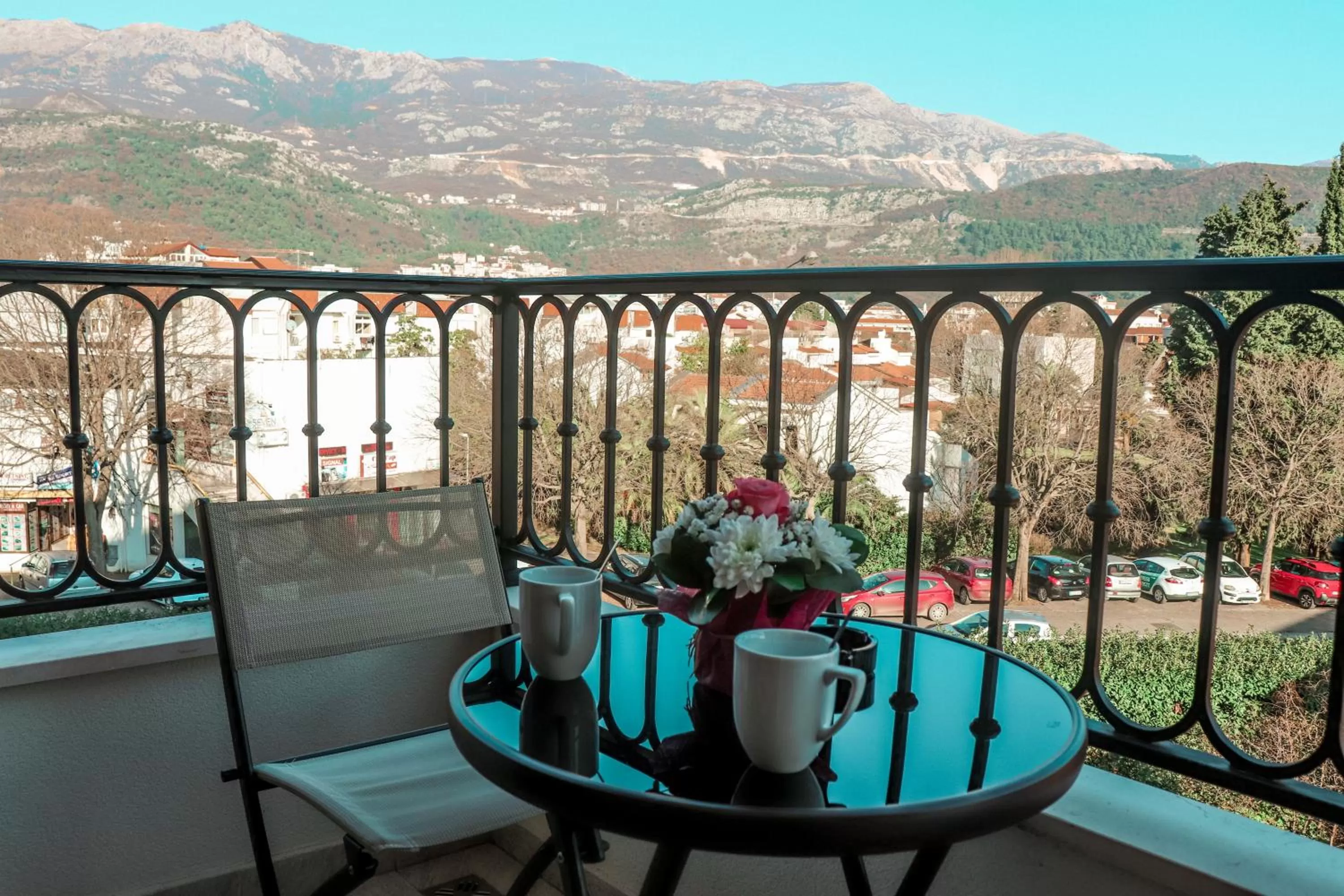 Balcony/Terrace in Hotel Villa Gracia