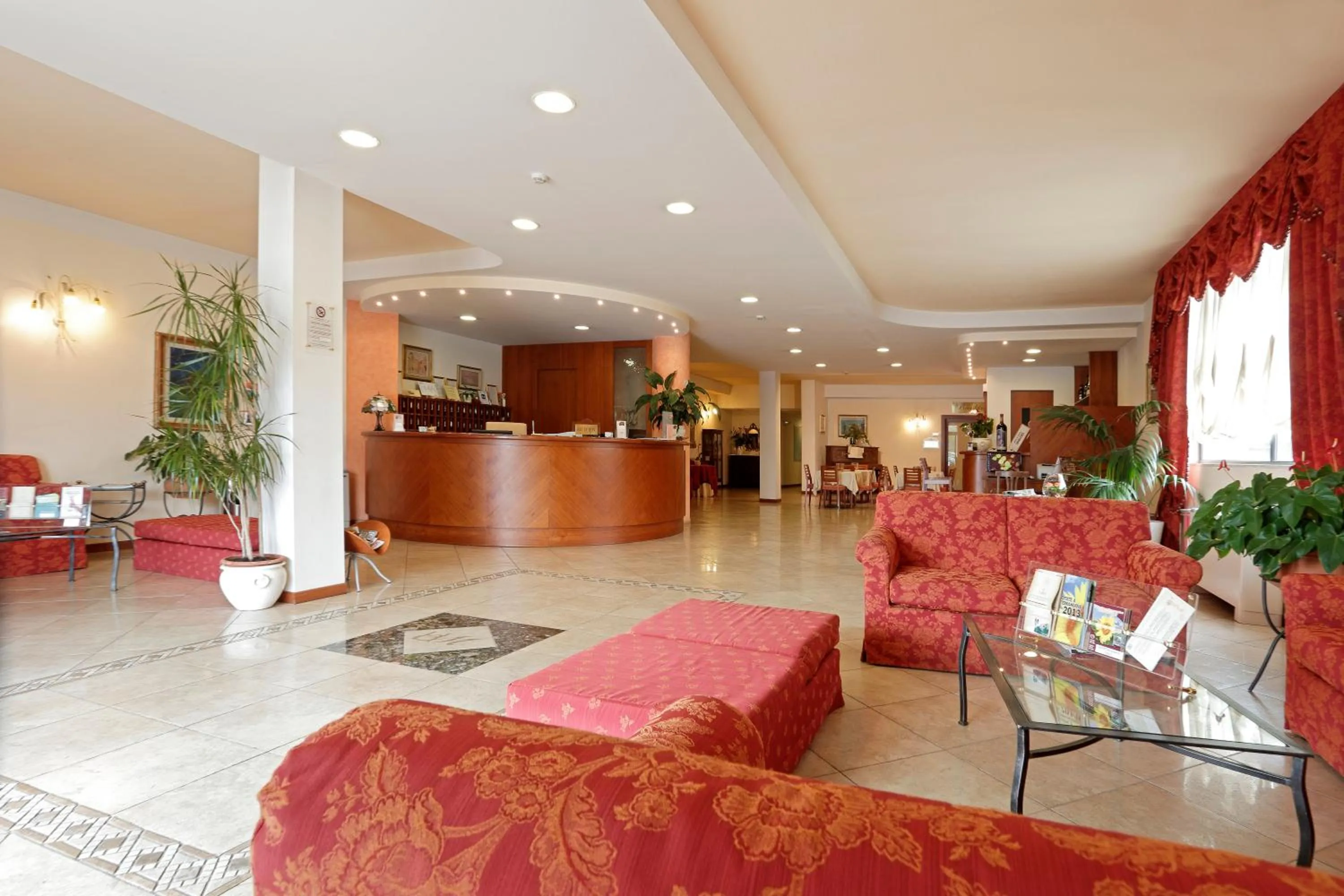 Lobby or reception in Hotel Michelangelo