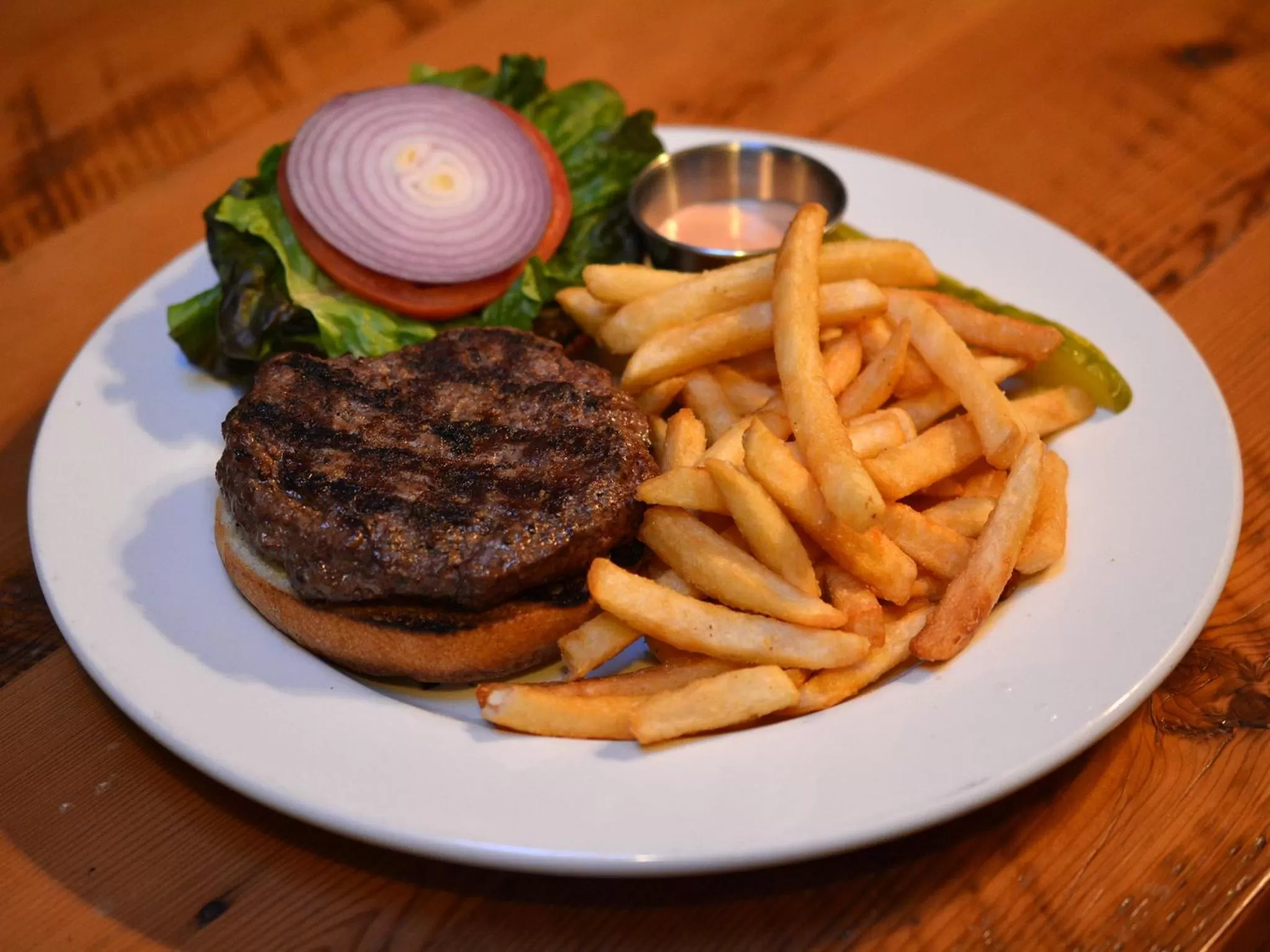Food close-up in Hyde Away Inn