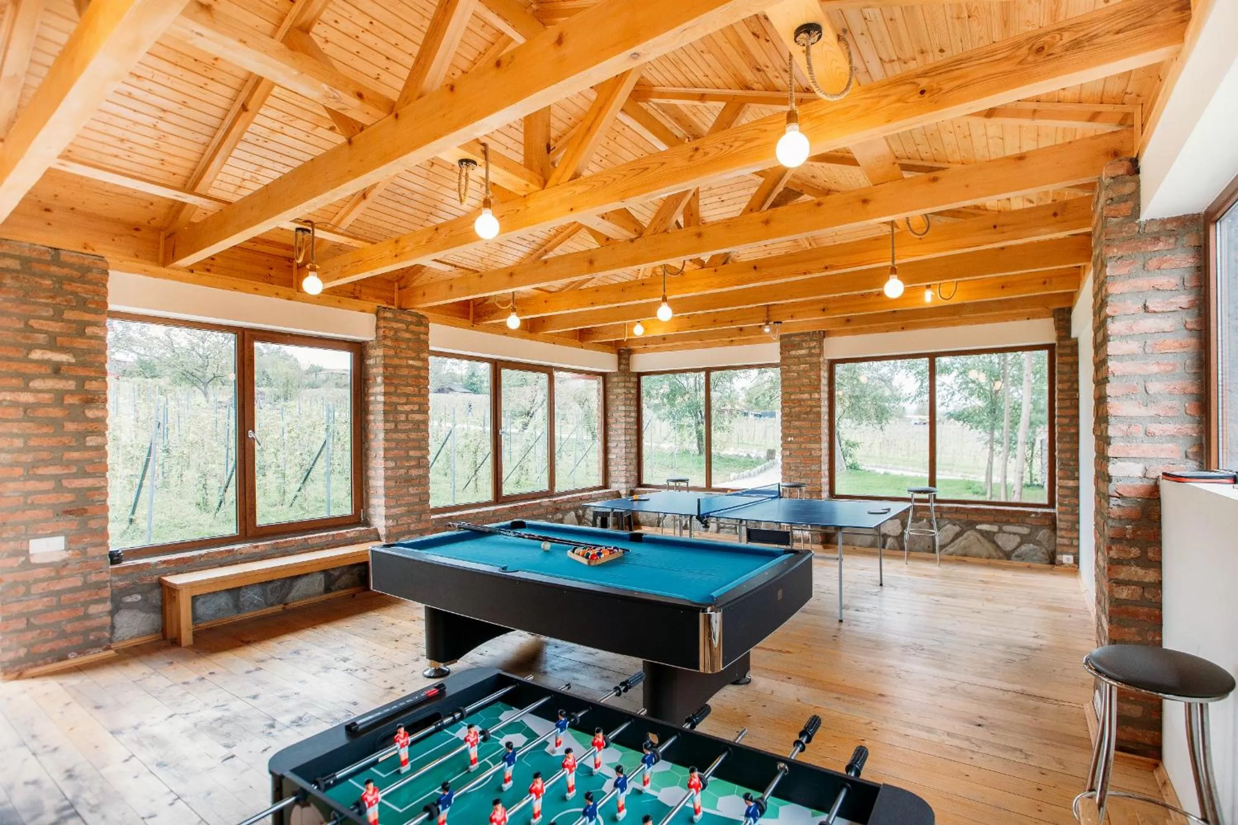 fireplace in Schuchmann Wines Château,Villas & SPA