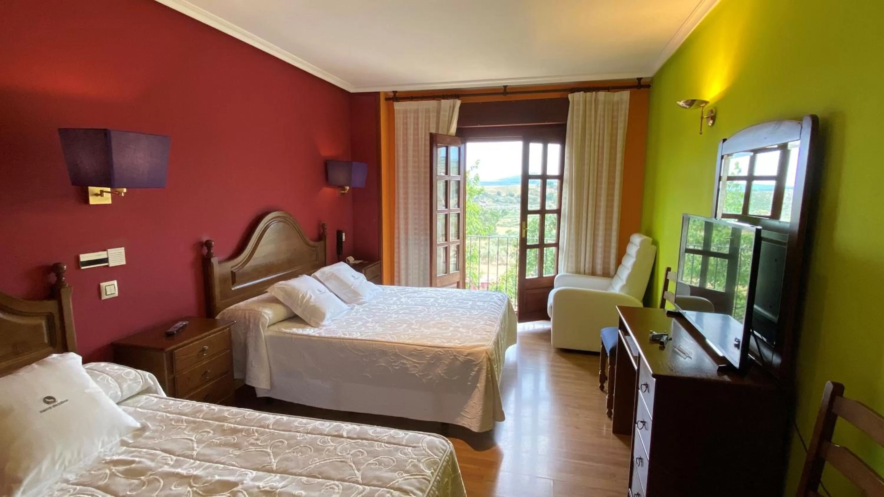 Decorative detail, Bed in Tierra De Lobos