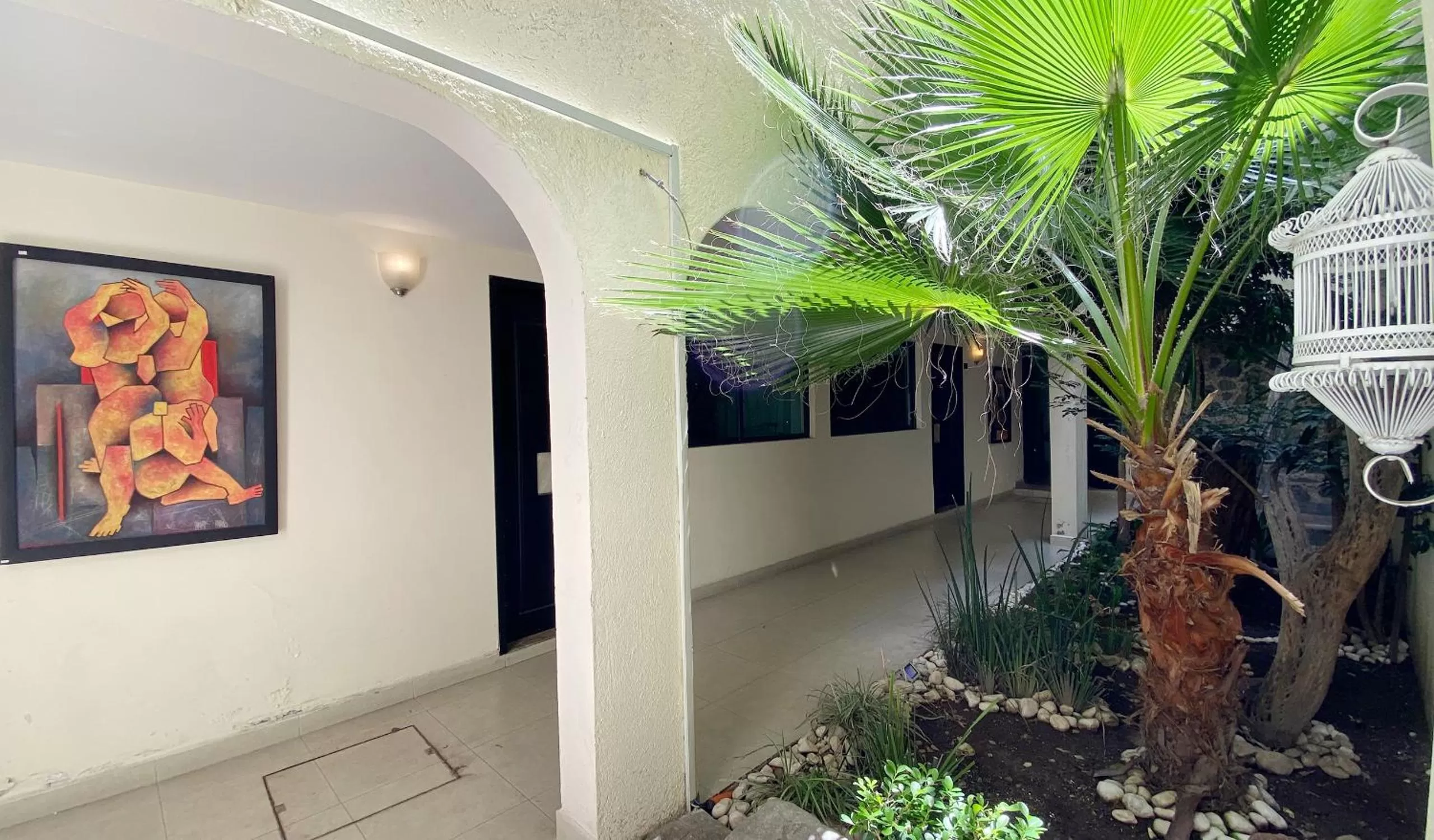 Facade/entrance in Hotel Escala Puebla Centro